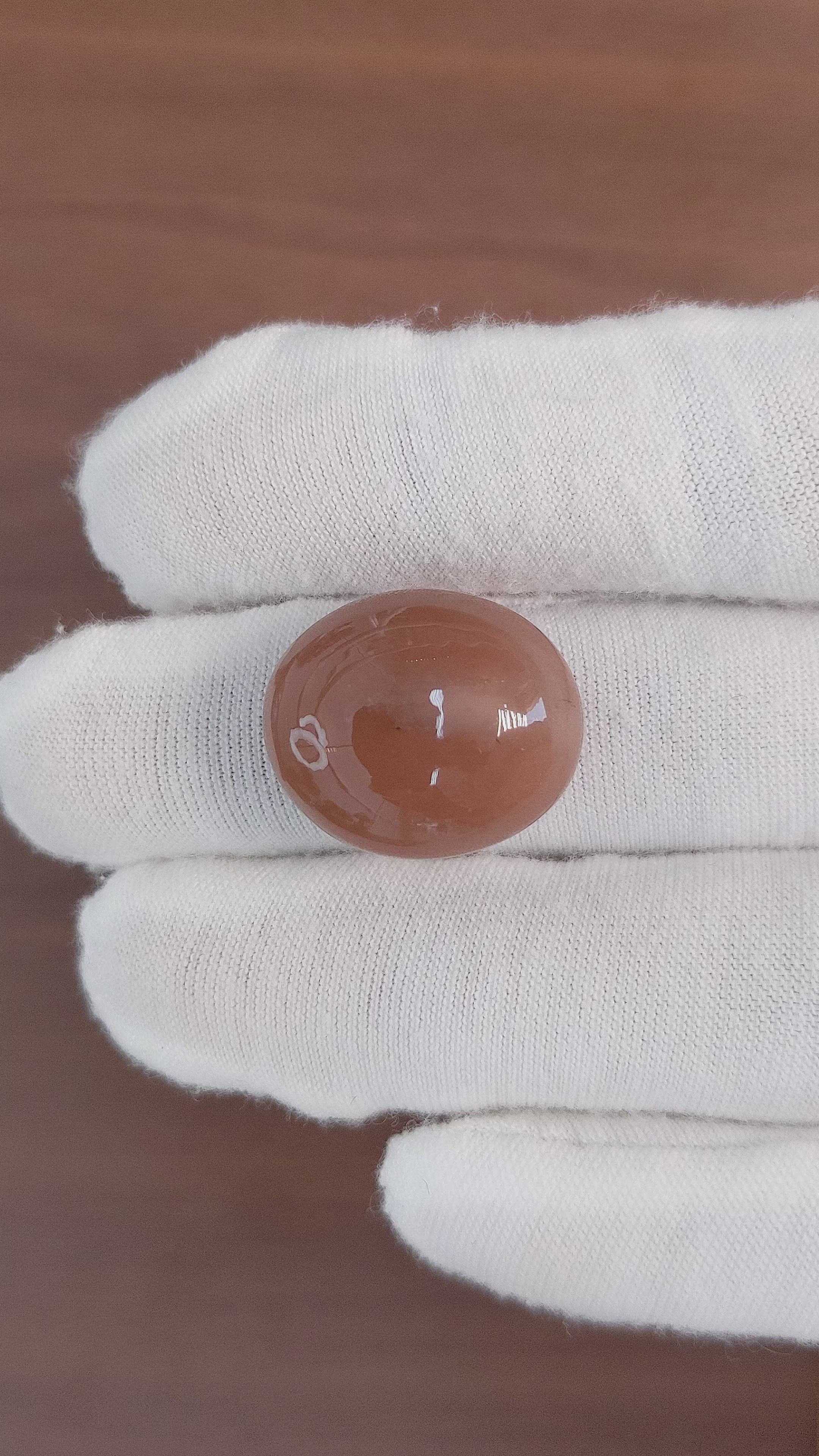 29.91 Ct. Cabochon Moonstone from Ceylon (Sri Lanka) Size Video