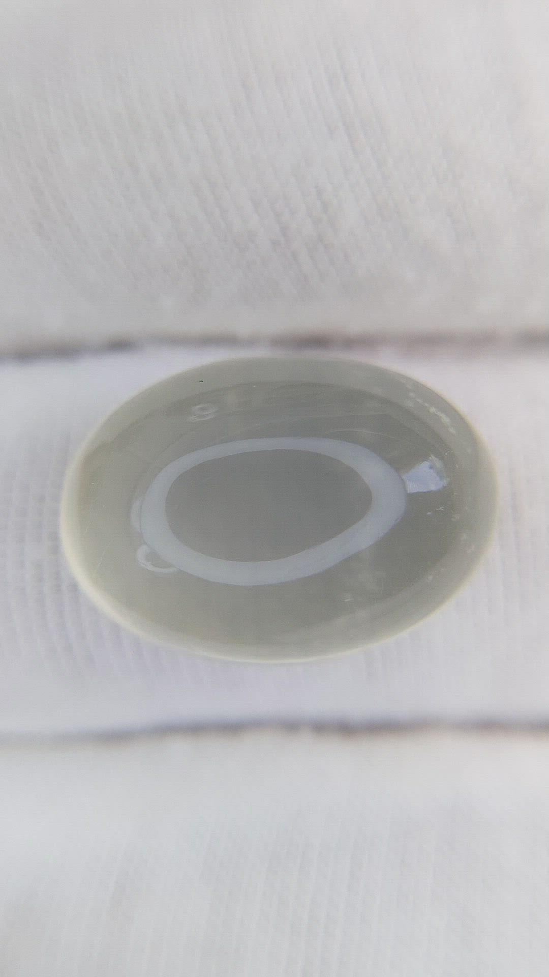 17.64 Ct. Cabochon Moonstone from Ceylon (Sri Lanka) Size Video