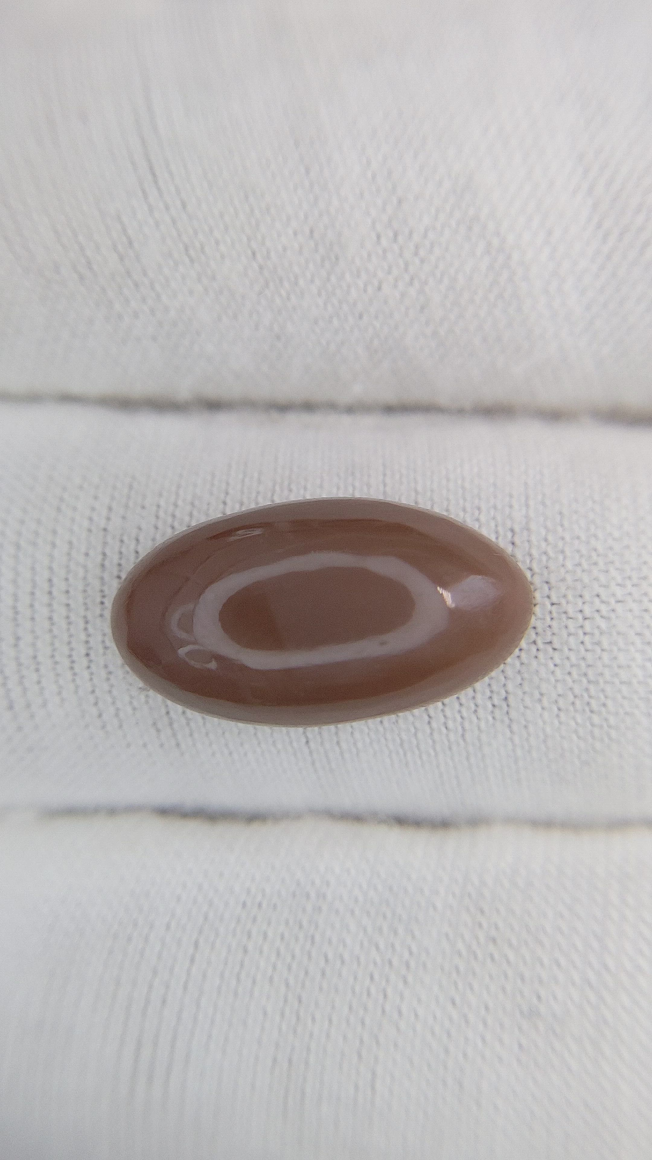 7.84 Ct. Cabochon Moonstone from Ceylon (Sri Lanka) Size Video