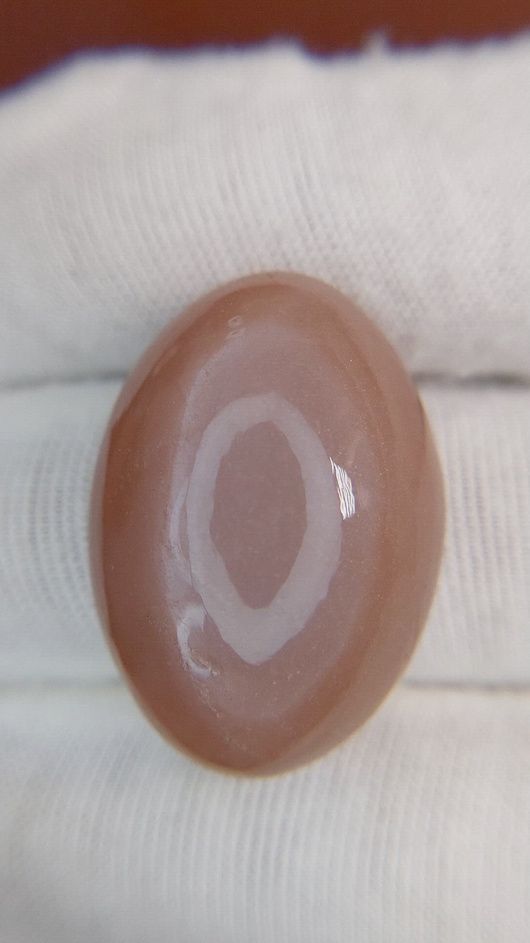 45.34 Ct. Cabochon Moonstone from Ceylon (Sri Lanka) Size Video