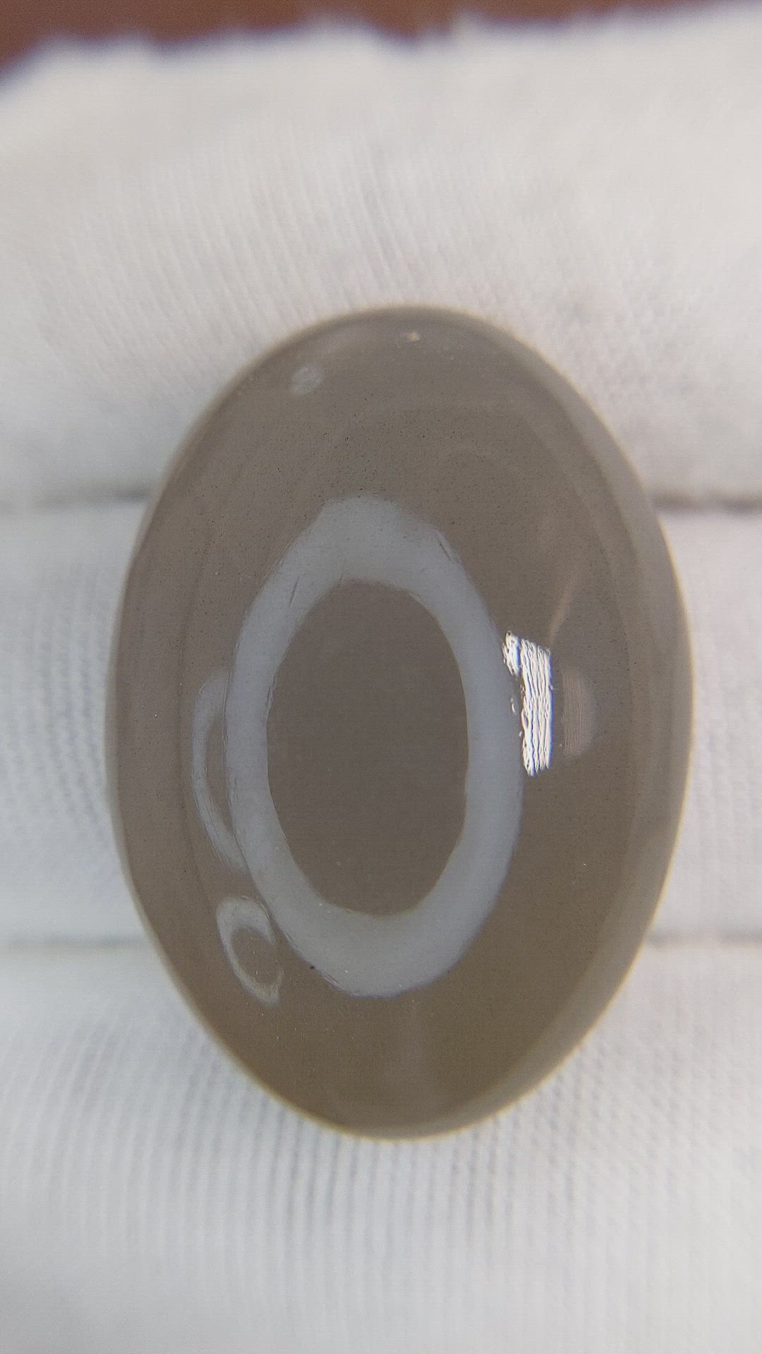 52.25 Ct. Cabochon Moonstone from Ceylon (Sri Lanka) Size Video