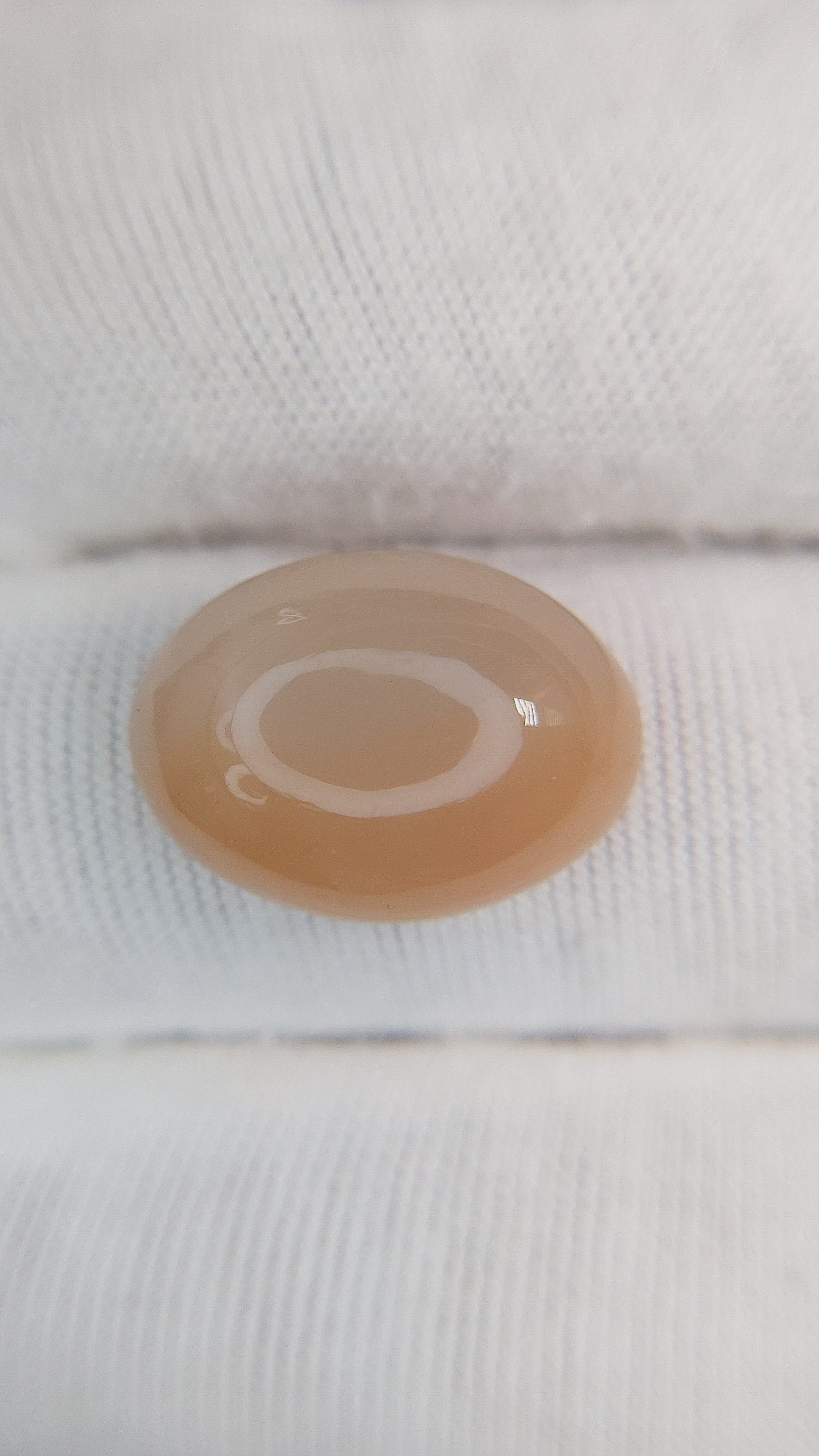 14.29 Ct. Cabochon Moonstone from Ceylon (Sri Lanka) Size Video