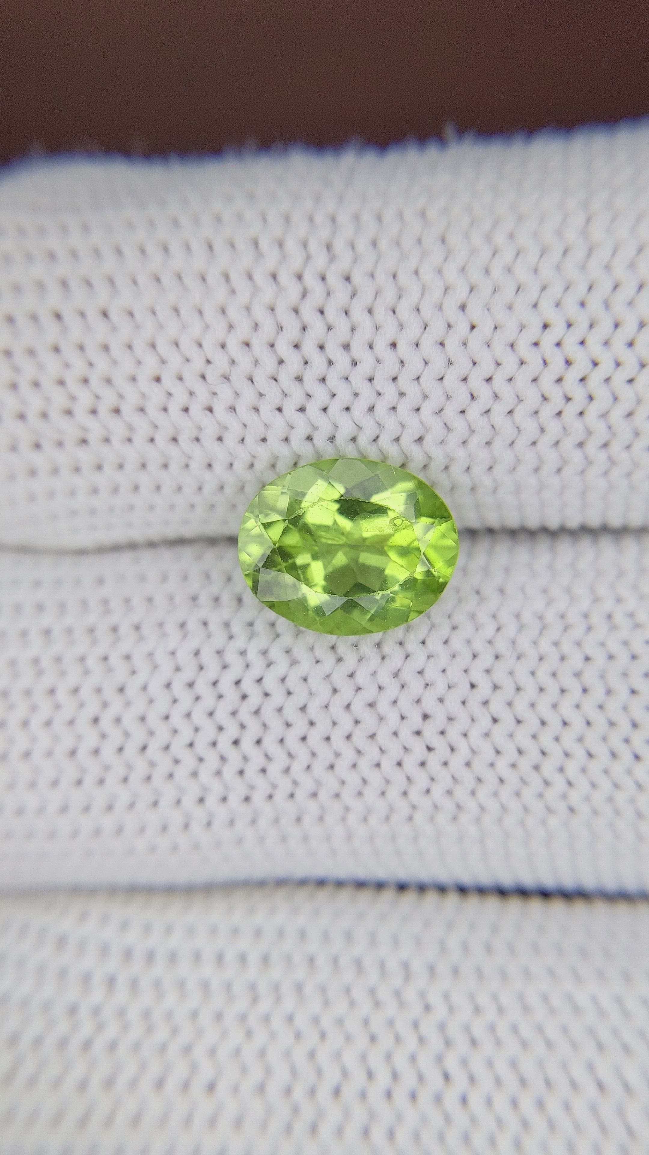2.53 Ct. Peridot from Ceylon (Sri Lanka) Size Video