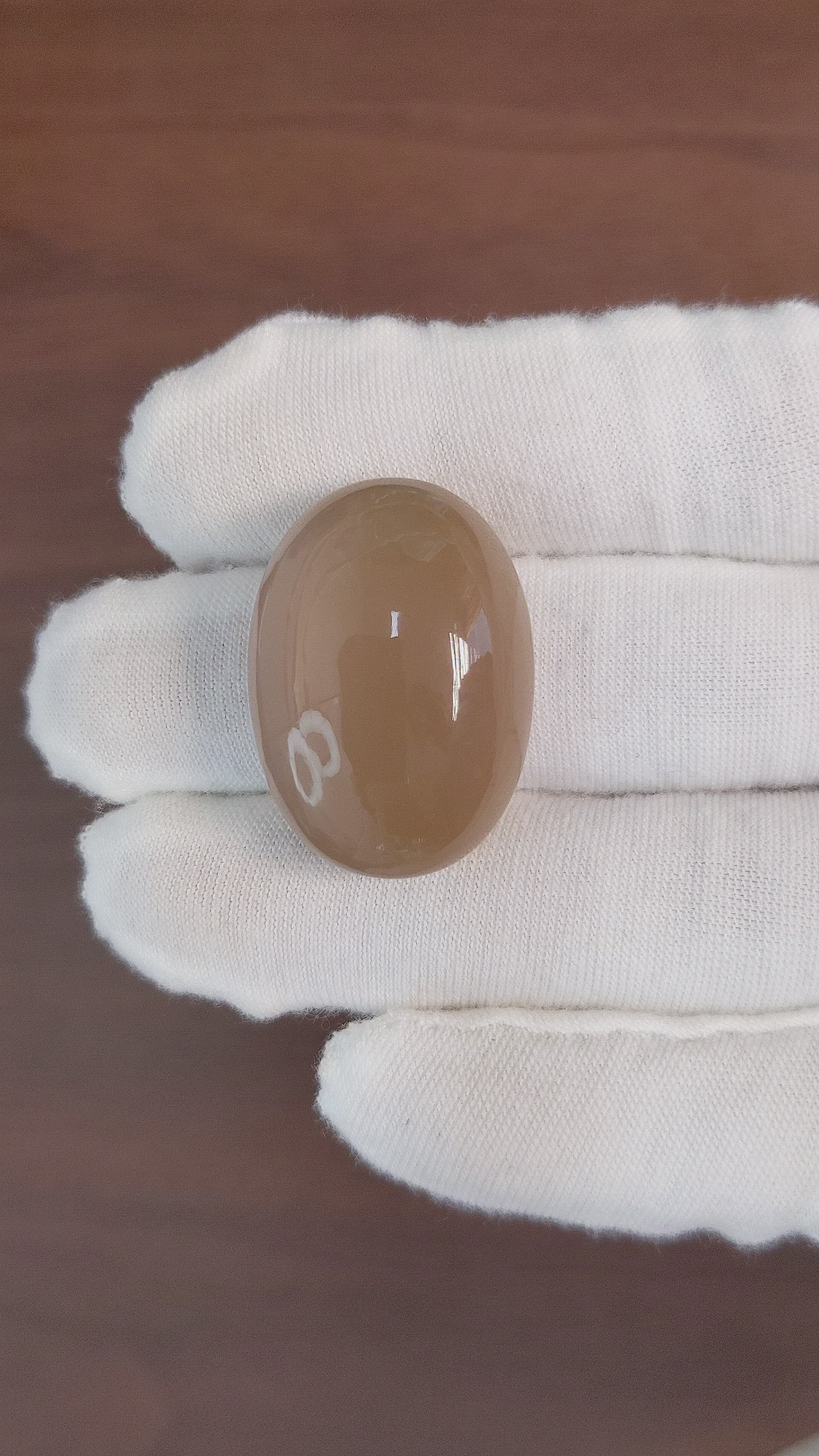 60.64 Ct. Cabochon Moonstone from Ceylon (Sri Lanka) Size Video