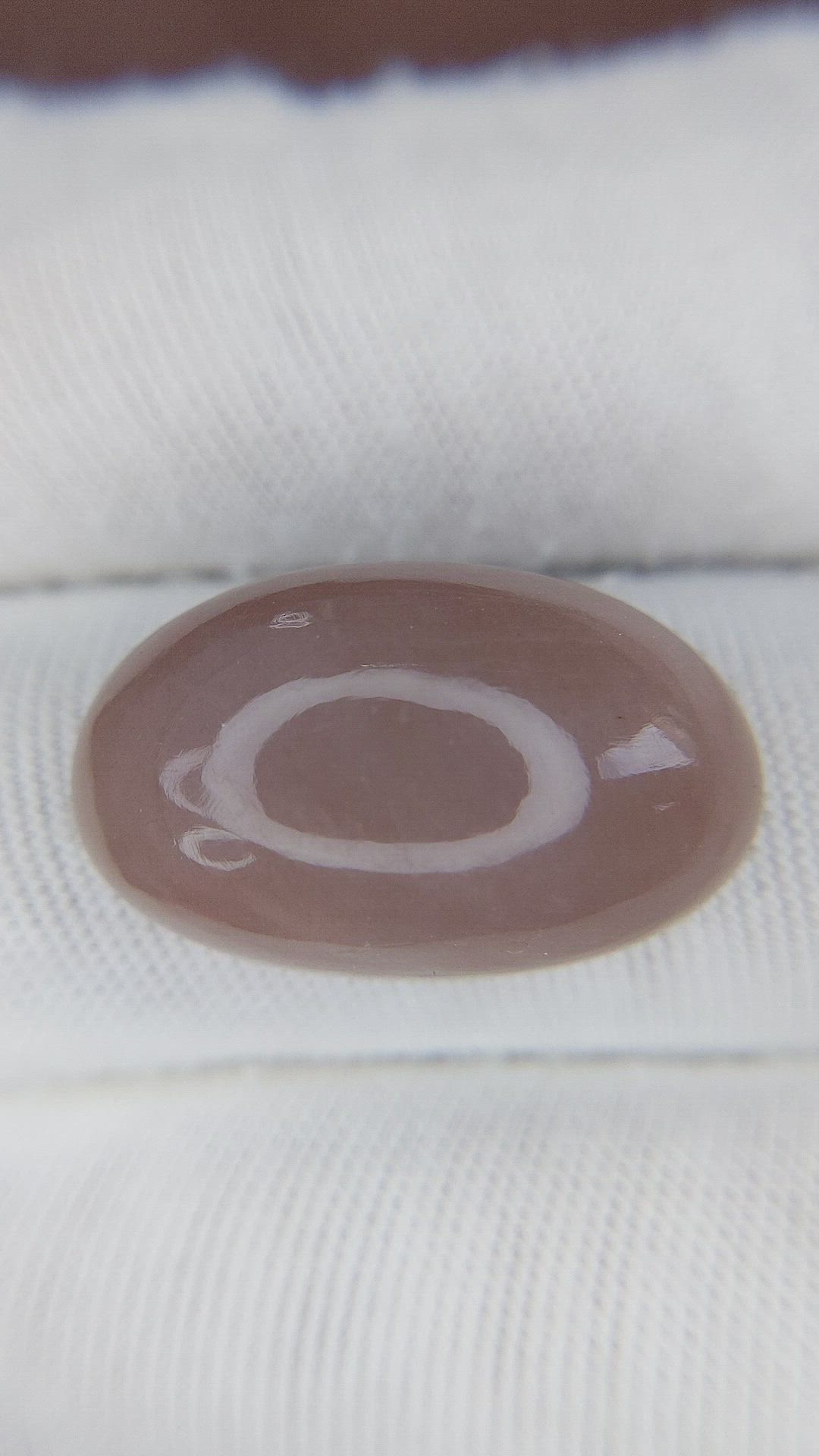 25.19 Ct. Cabochon Moonstone from Ceylon (Sri Lanka) Size Video