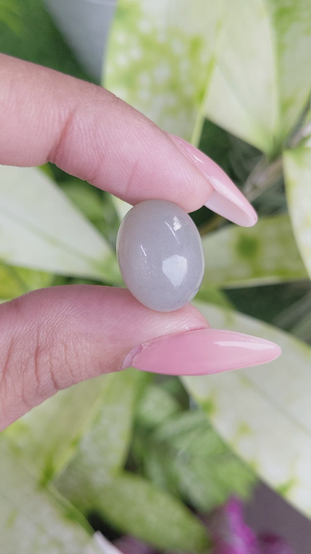 21.93 Ct. Cabochon Moonstone from Ceylon (Sri Lanka) Size Video