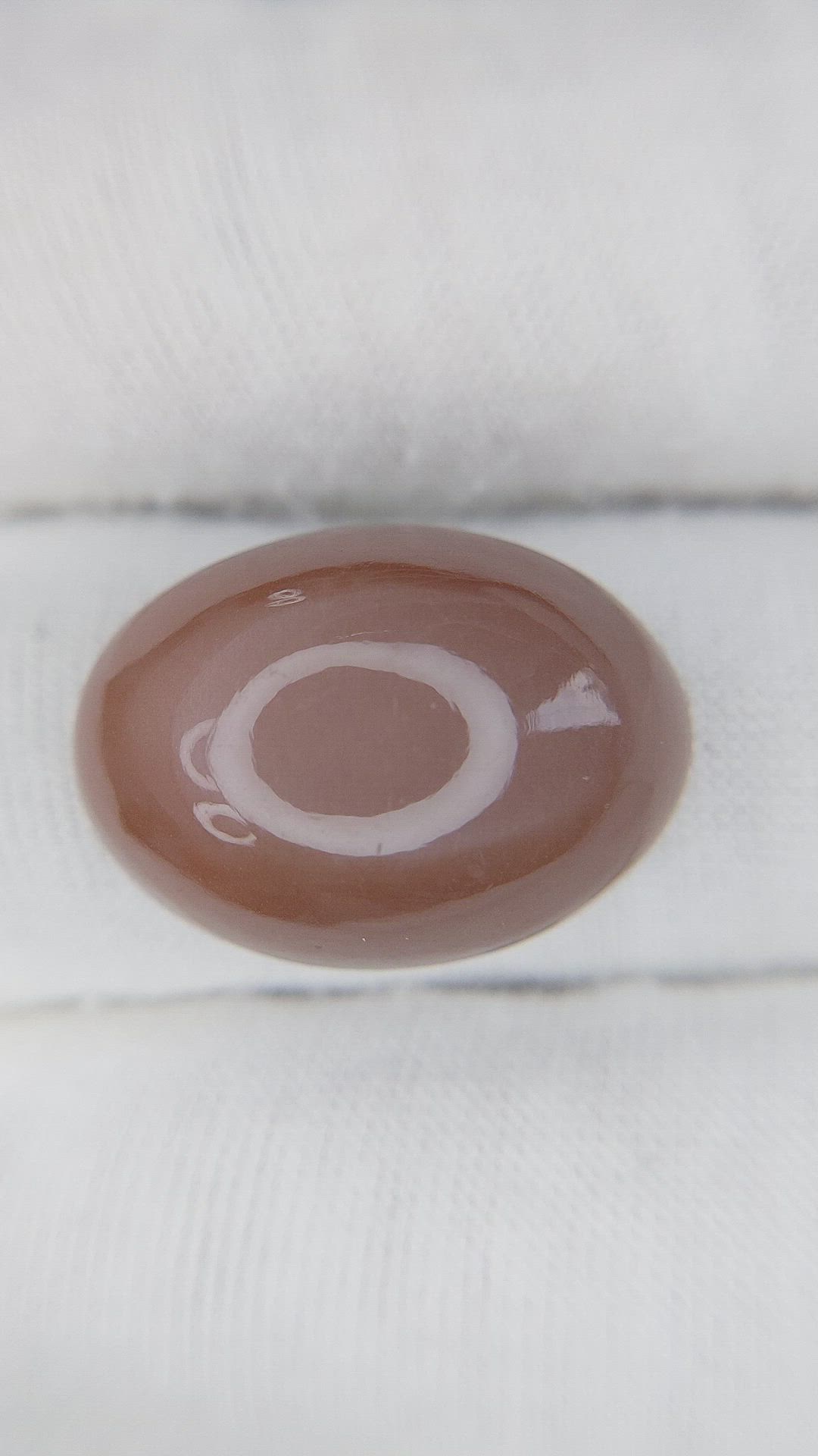 26.27 Ct. Cabochon Moonstone from Ceylon (Sri Lanka) Size Video