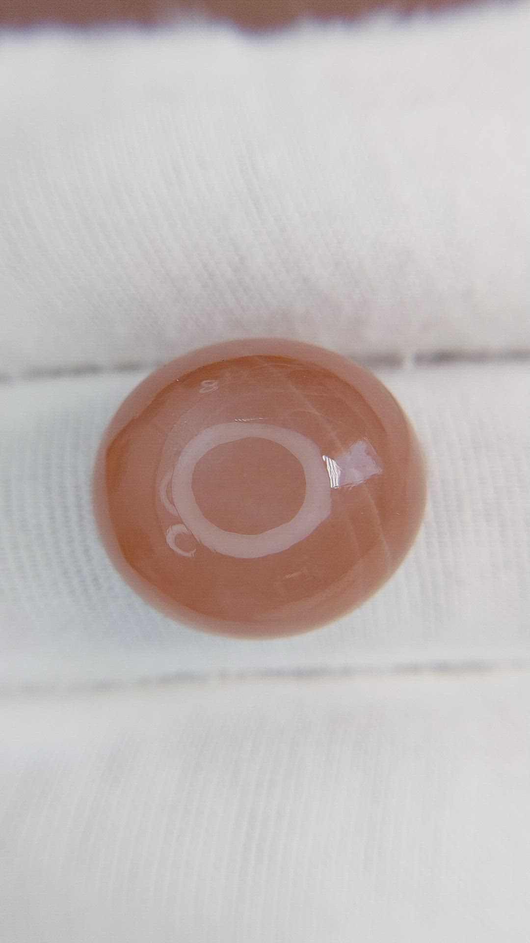 26.01 Ct. Cabochon Moonstone from Ceylon (Sri Lanka) Size Video