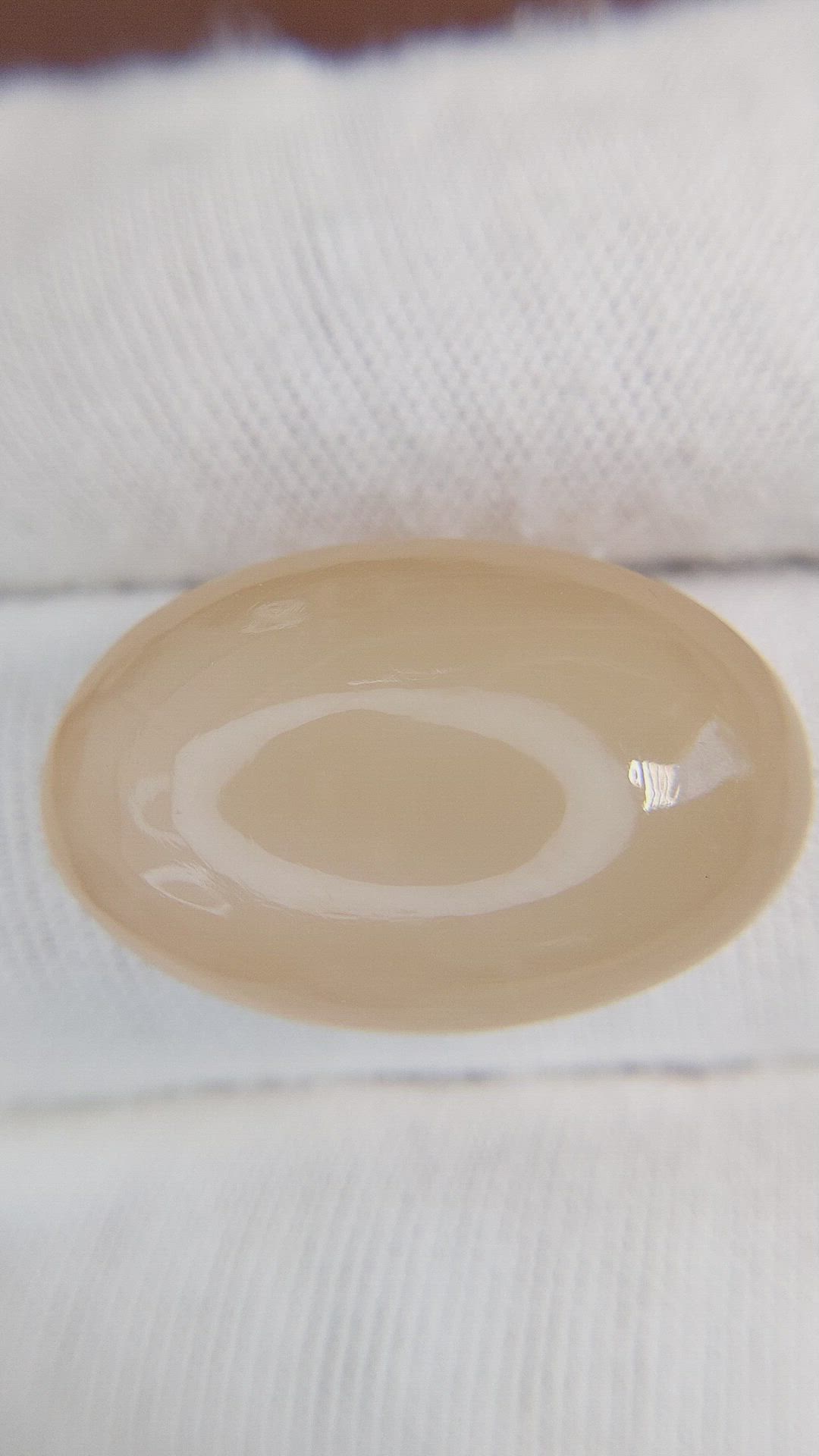 32.53 Ct. Cabochon Moonstone from Ceylon (Sri Lanka) Size Video