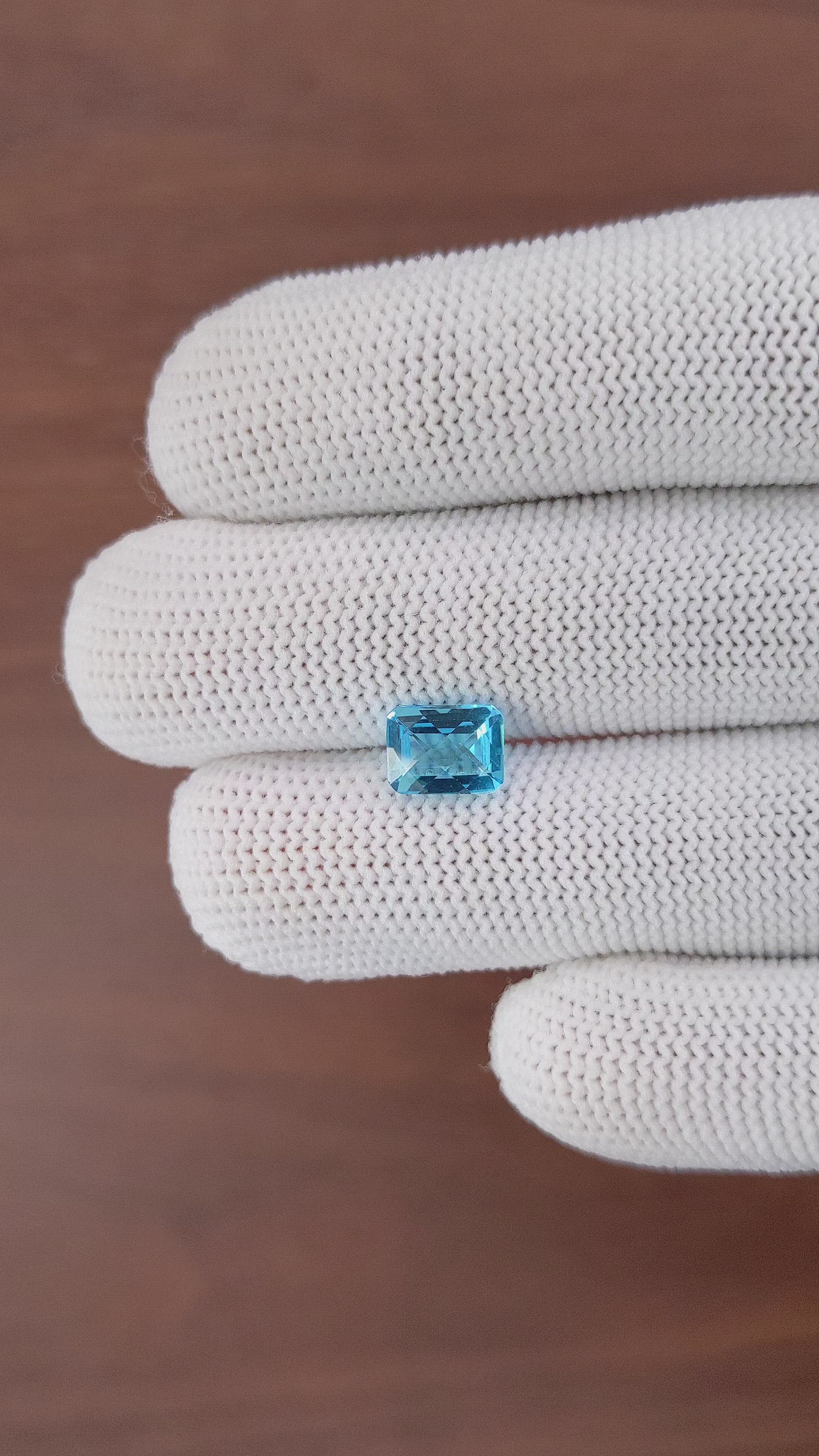 1.92 Ct. Topaz from Ceylon (Sri Lanka) Size Video