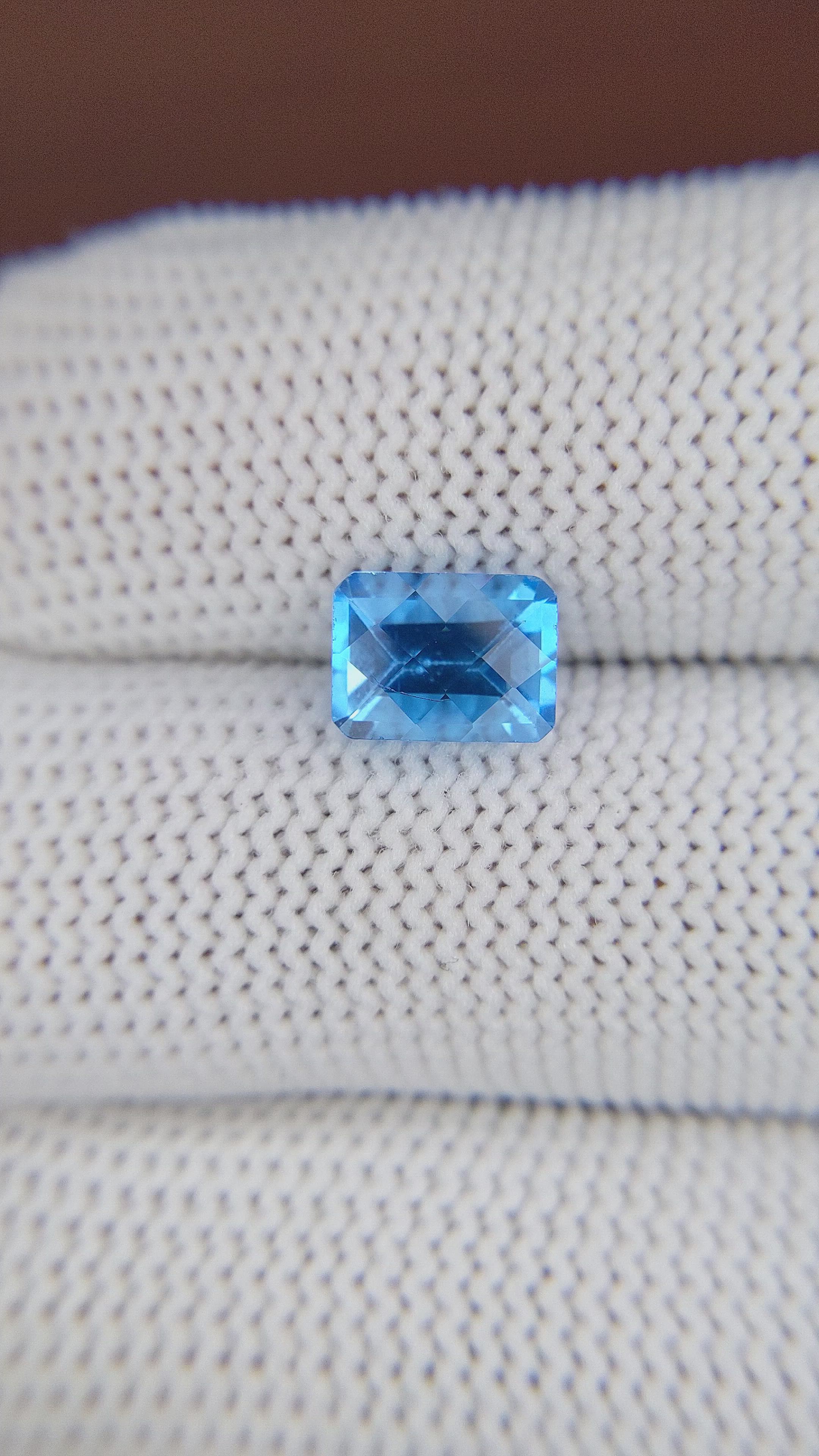 2.11 Ct. Topaz from Ceylon (Sri Lanka) Size Video