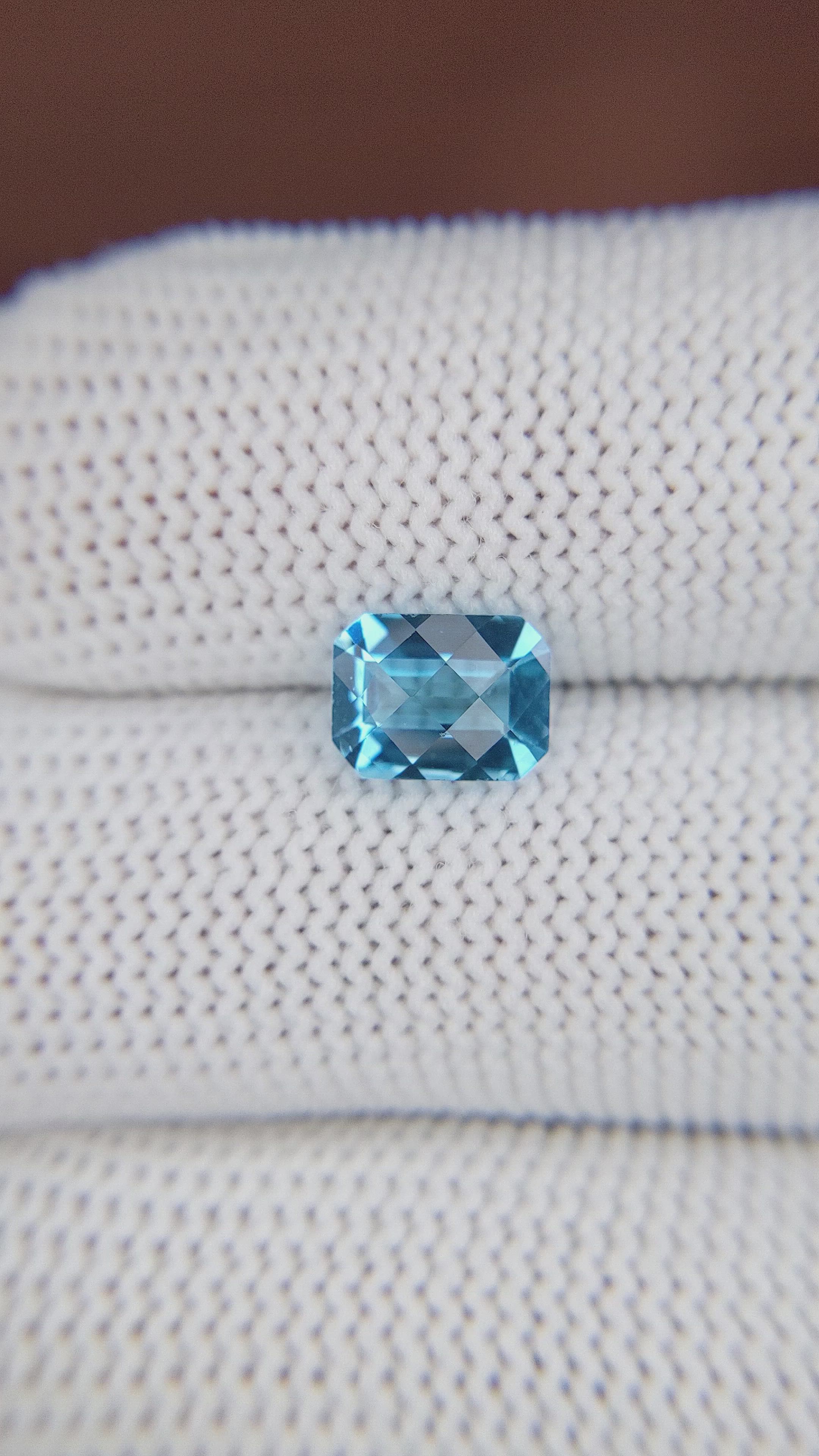 1.64 Ct. Topaz from Ceylon (Sri Lanka) Size Video
