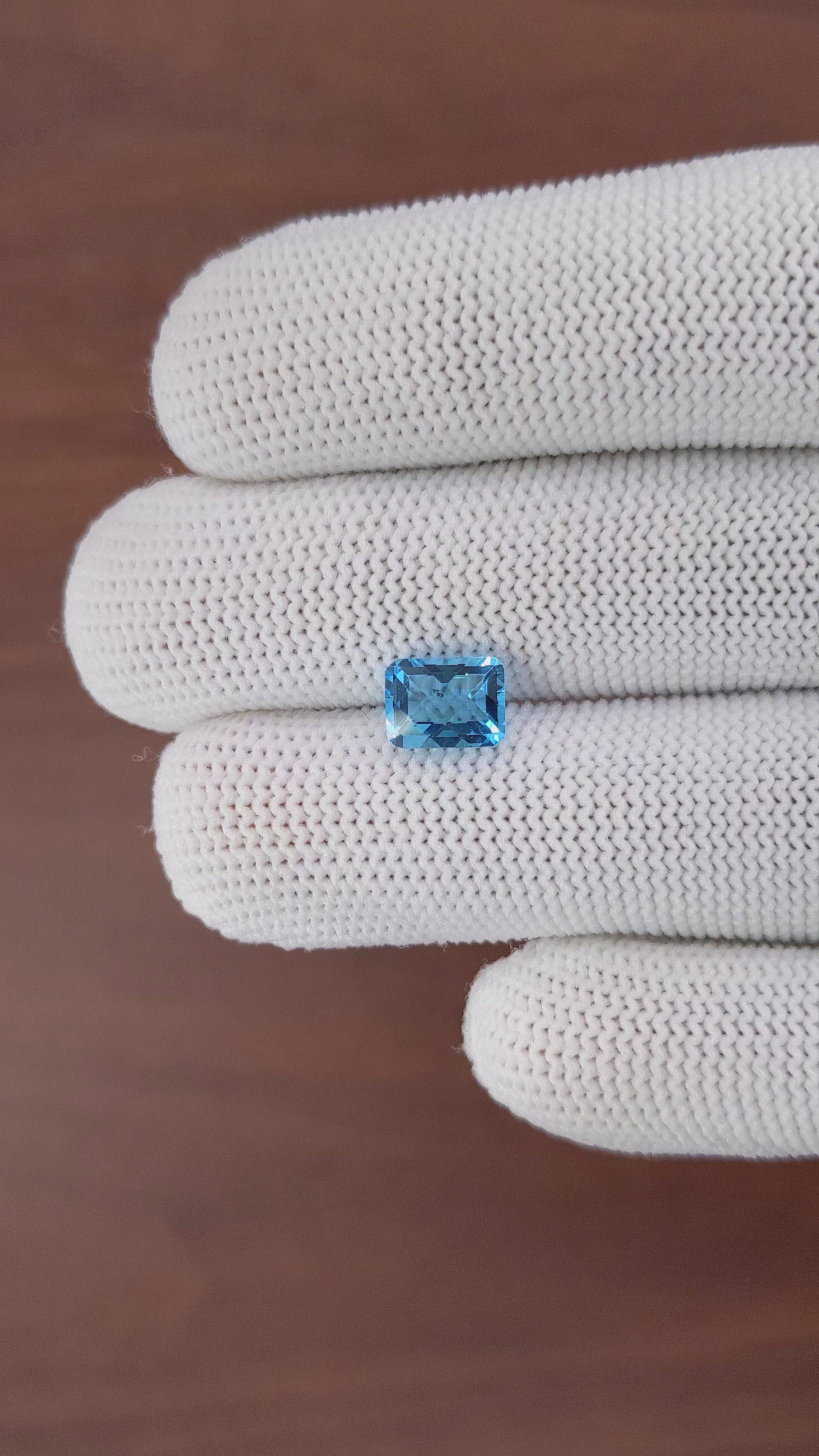 1.94 Ct. Topaz from Ceylon (Sri Lanka) Size Video