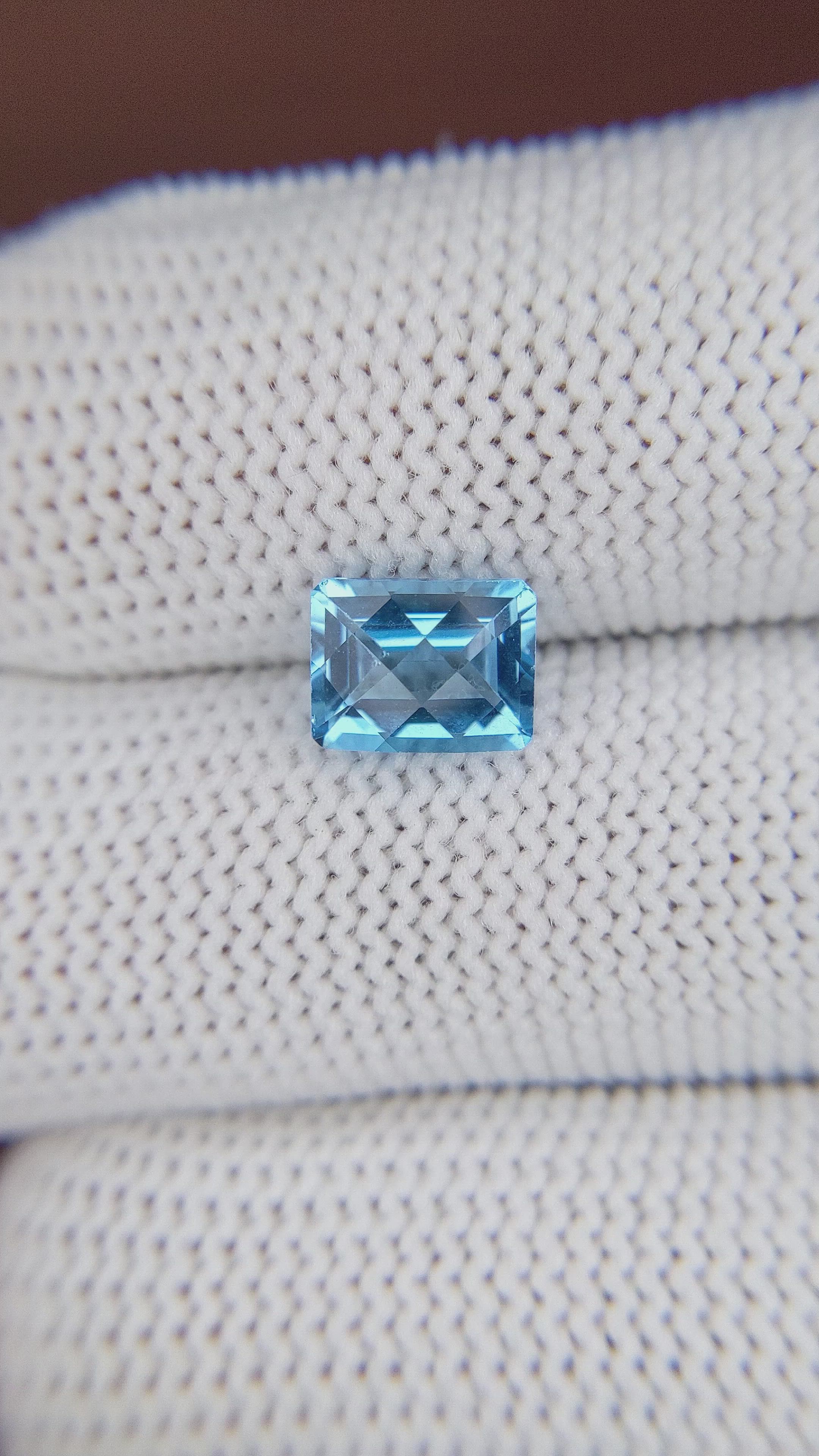 1.99 Ct. Topaz from Ceylon (Sri Lanka) Size Video