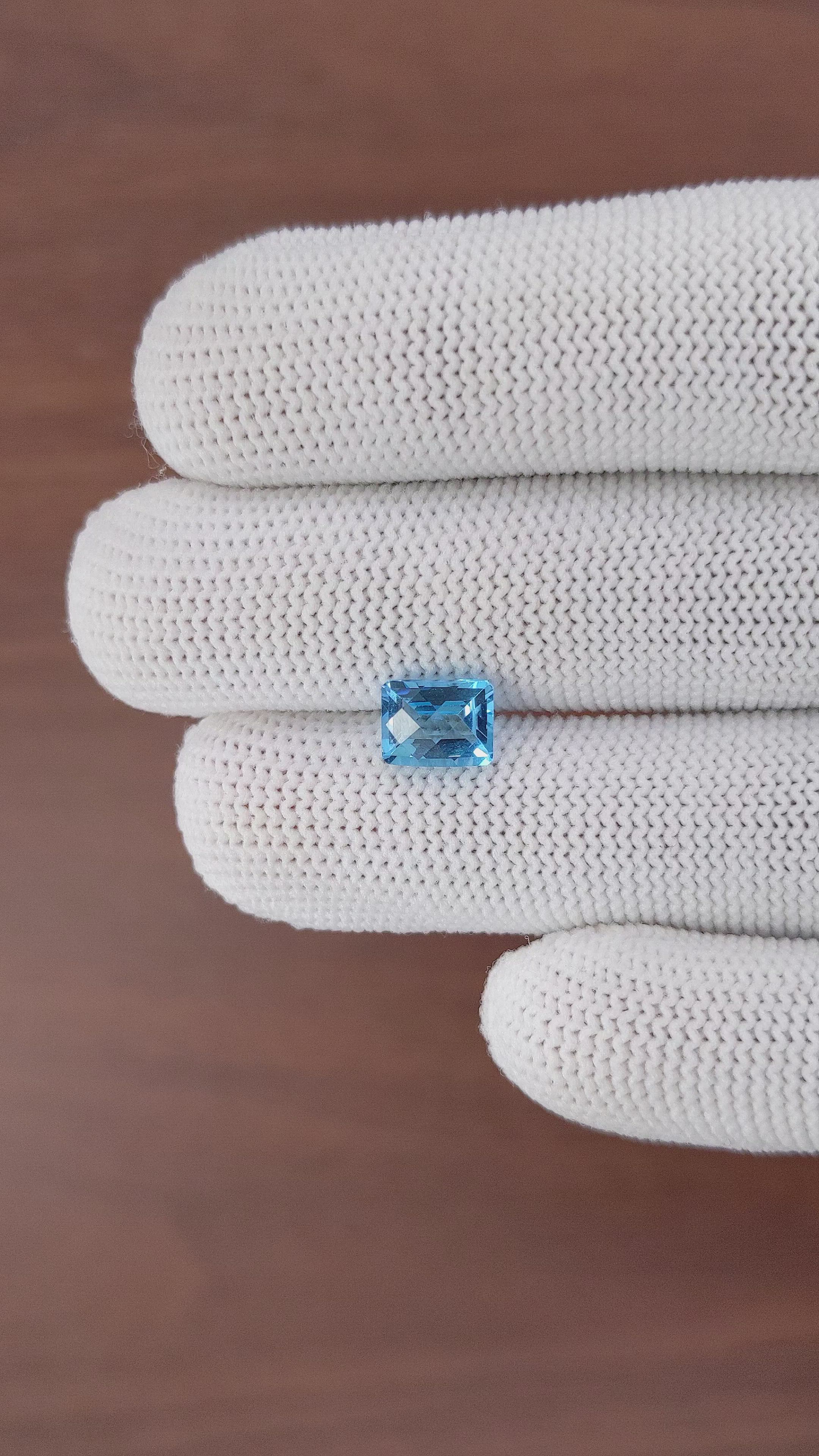 1.99 Ct. Topaz from Ceylon (Sri Lanka) Size Video