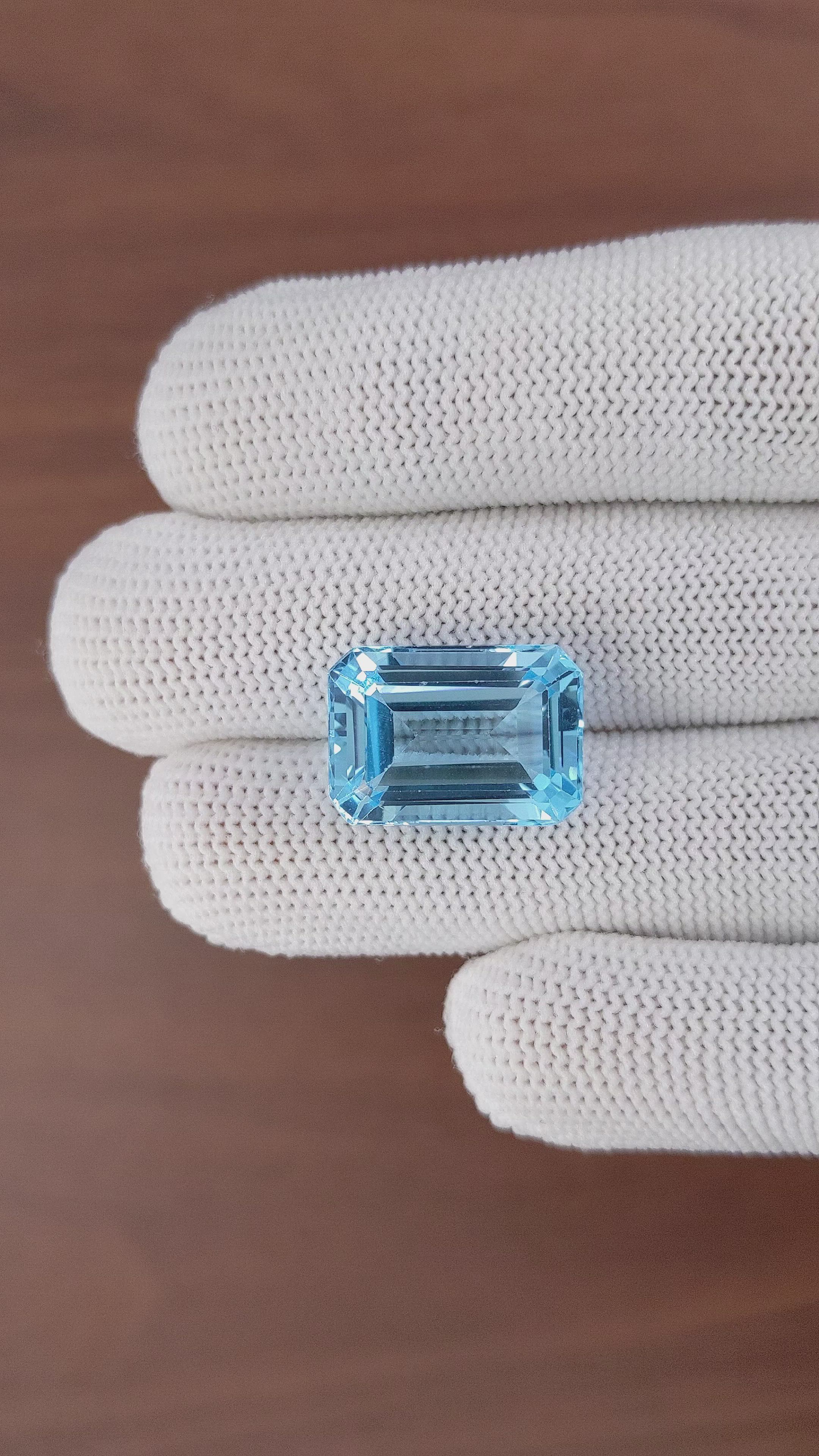 19.92 Ct. Topaz from Ceylon (Sri Lanka) Size Video