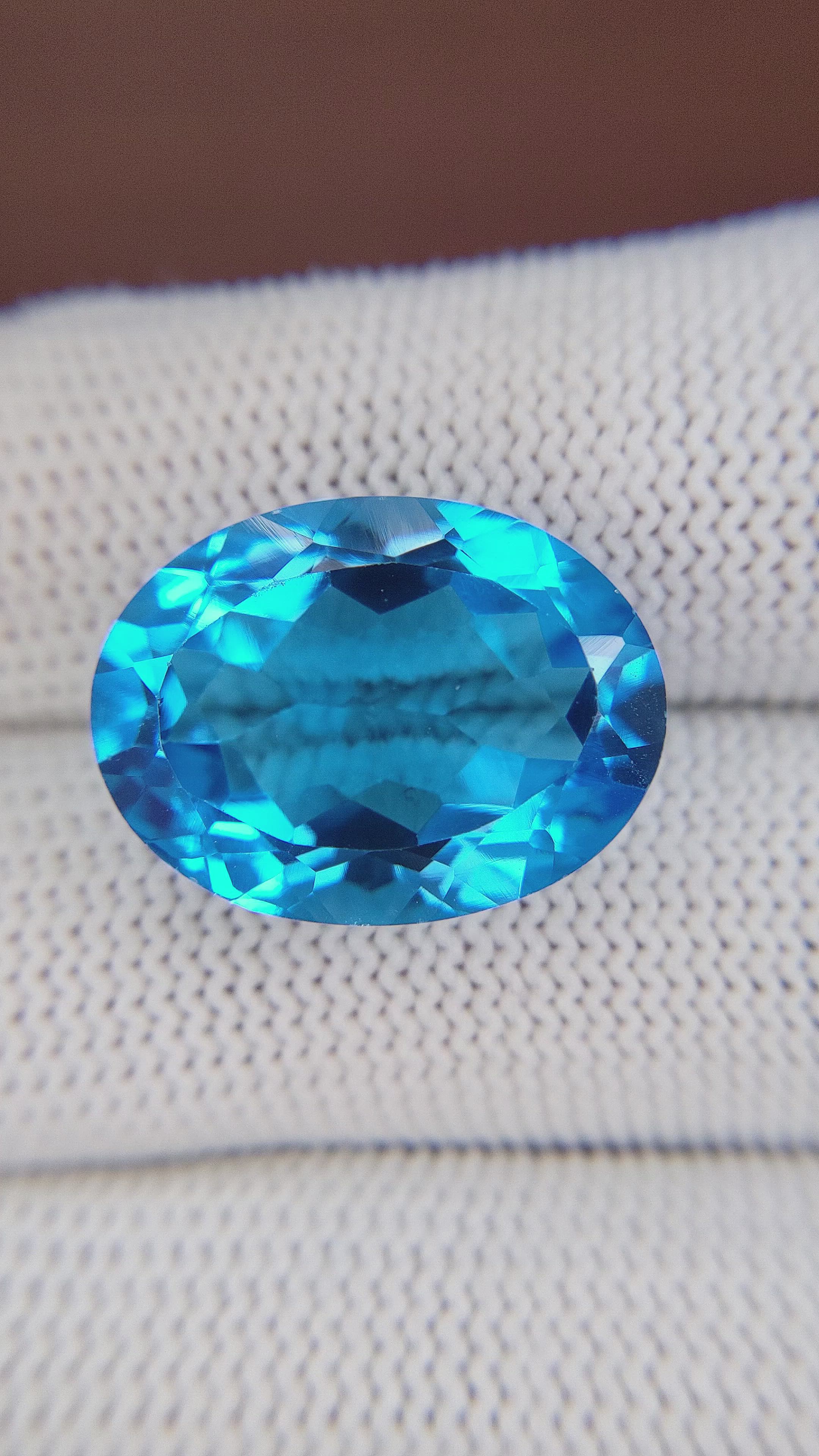 20.74 Ct. Topaz from Ceylon (Sri Lanka) Size Video