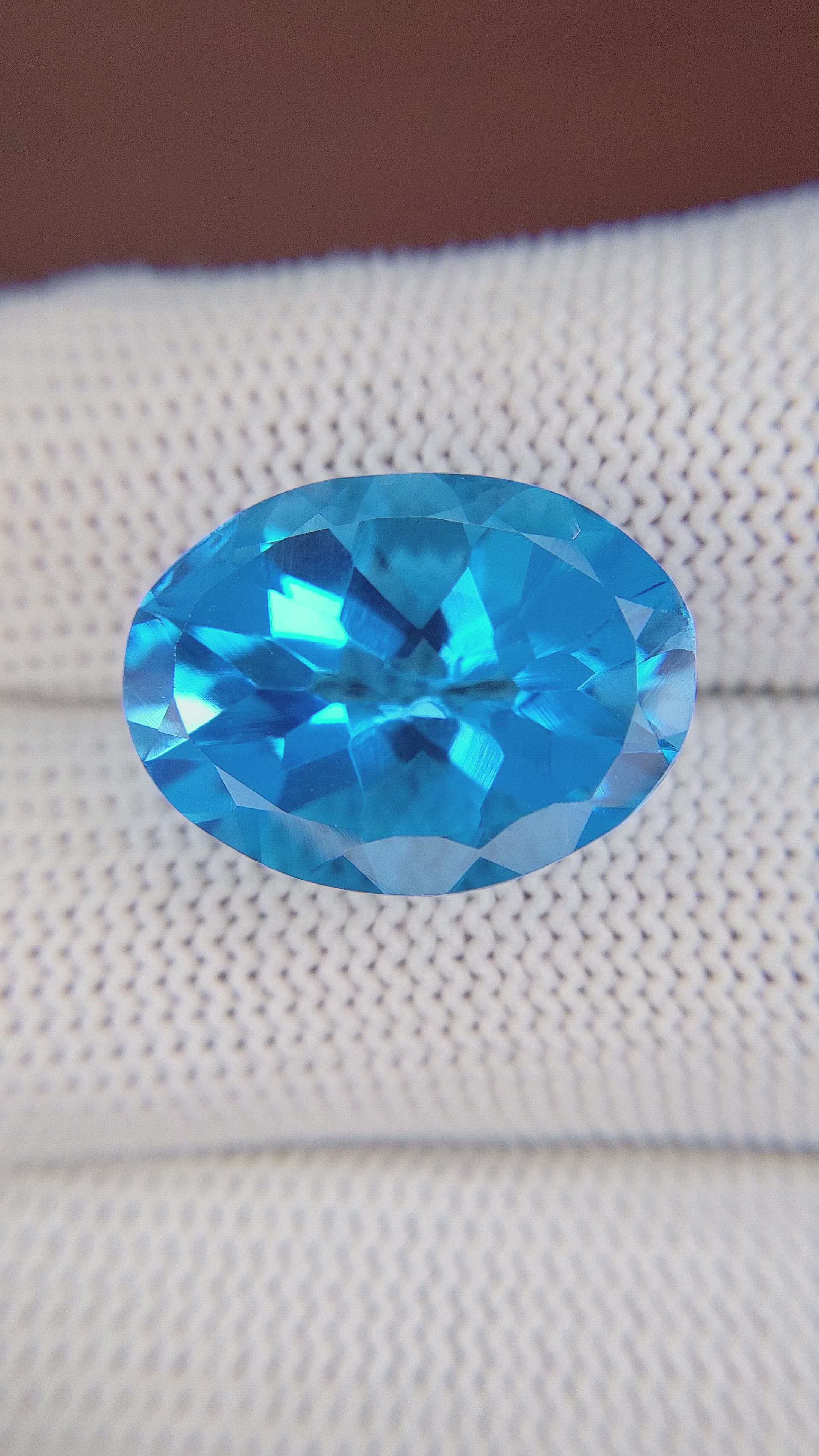 19.69 Ct. Topaz from Ceylon (Sri Lanka) Size Video