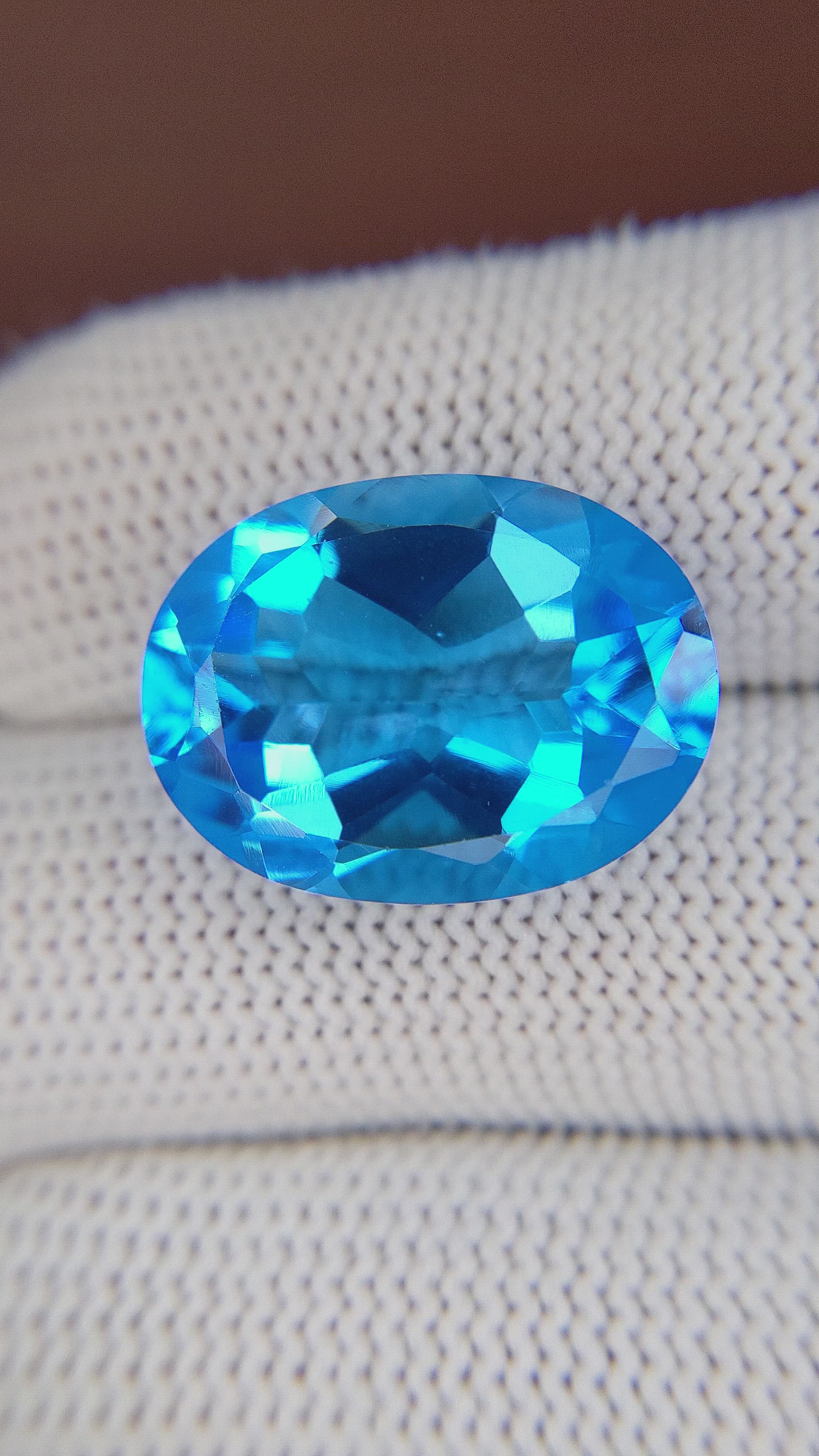 20.75 Ct. Topaz from Ceylon (Sri Lanka) Size Video