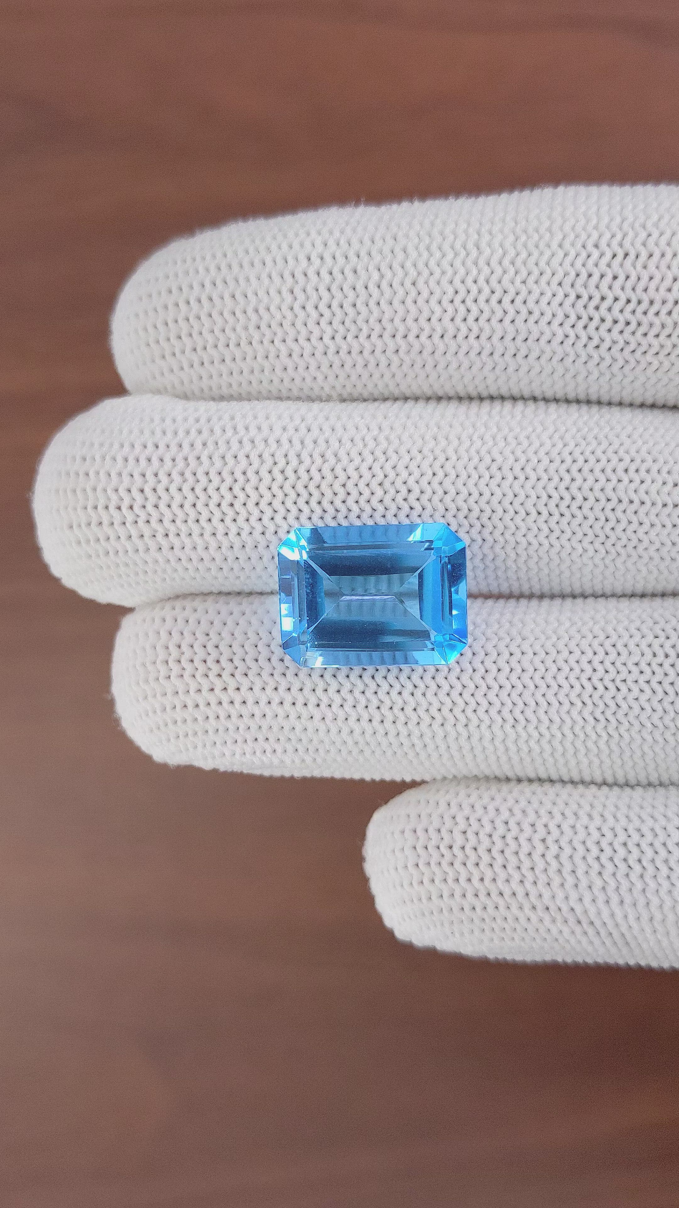 13.22 Ct. Topaz from Ceylon (Sri Lanka) Size Video