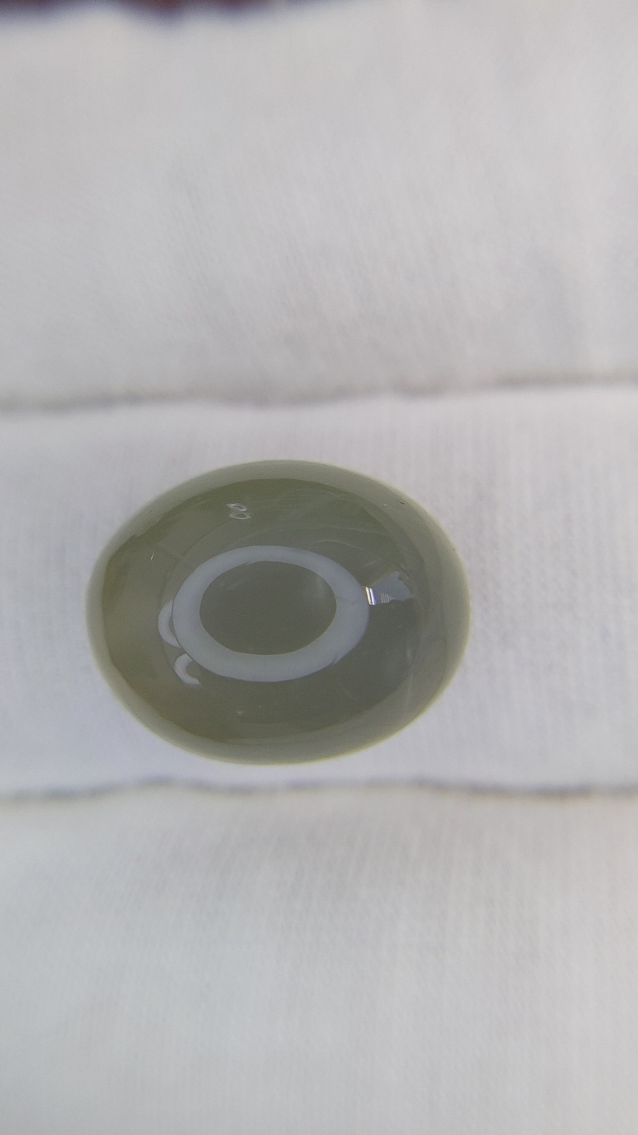 16.64 Ct. Cabochon Moonstone from Ceylon (Sri Lanka) Size Video