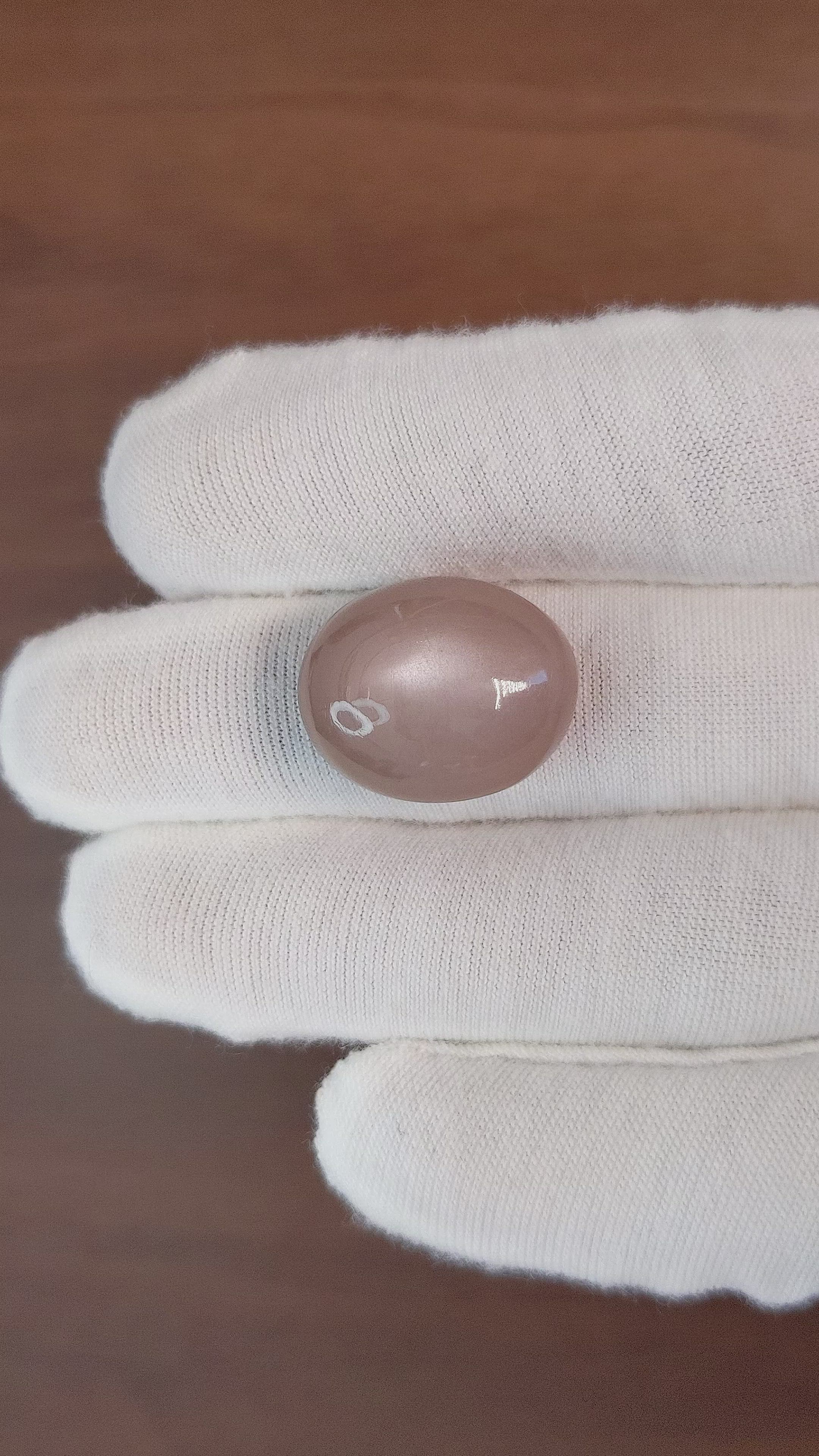 24.21 Ct. Cabochon Moonstone from Ceylon (Sri Lanka) Size Video