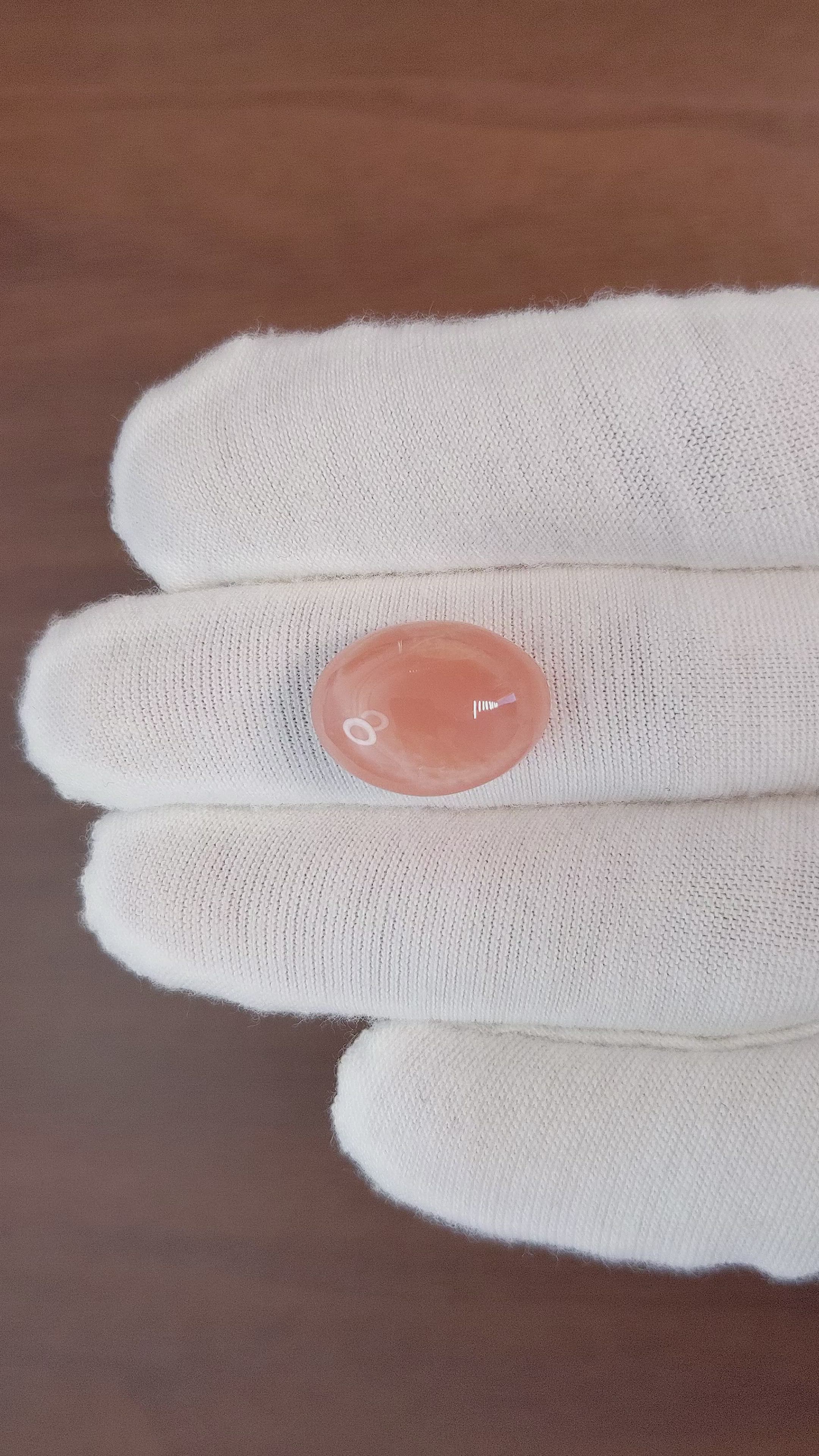 13.31 Ct. Cabochon Moonstone from Ceylon (Sri Lanka) Size Video