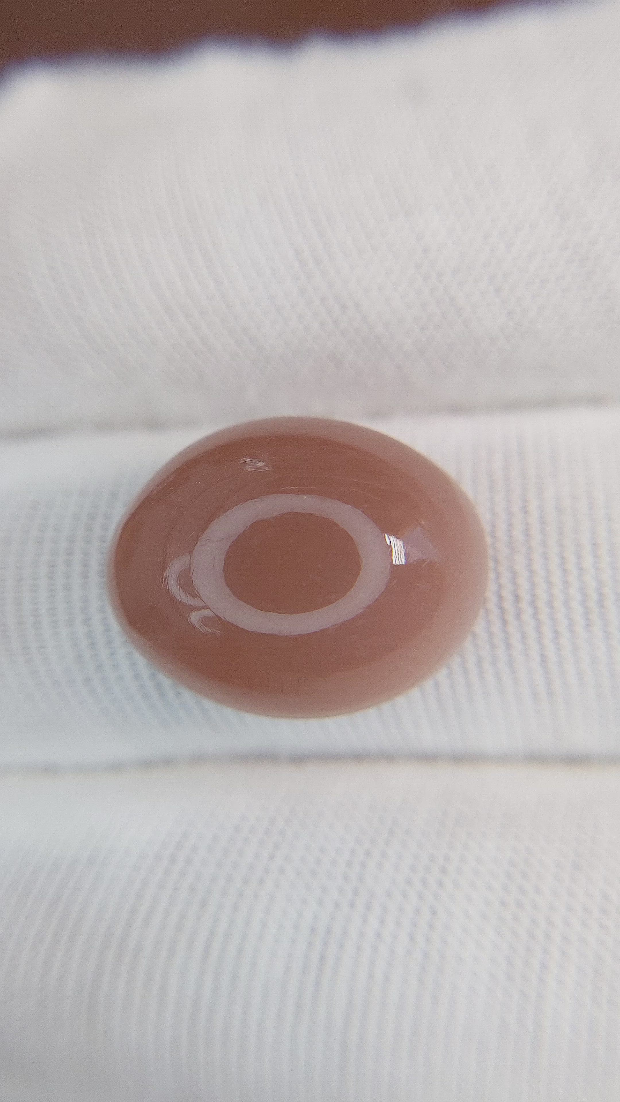 19.93 Ct. Cabochon Moonstone from Ceylon (Sri Lanka) Size Video