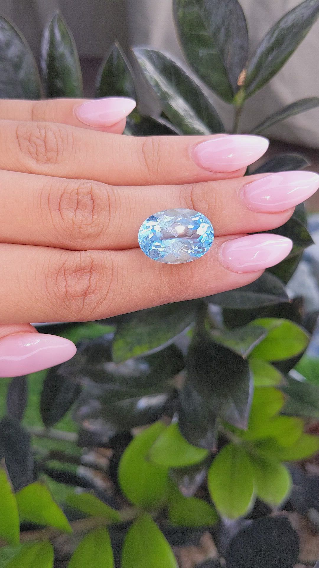 16.57 Ct. Topaz from Ceylon (Sri Lanka) Size Video