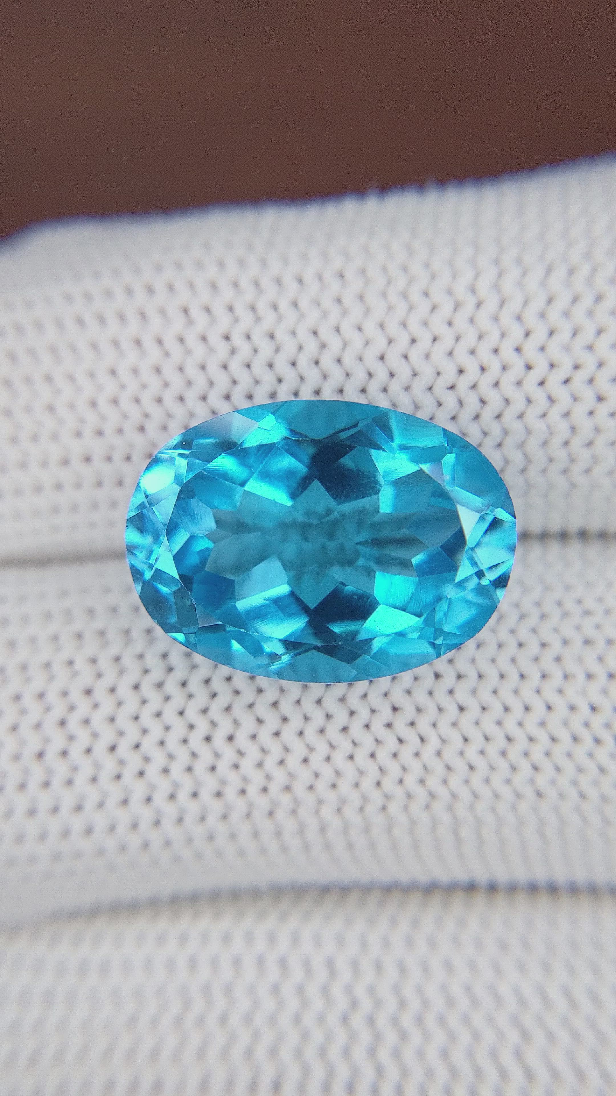16.17 Ct. Topaz from Ceylon (Sri Lanka) Size Video
