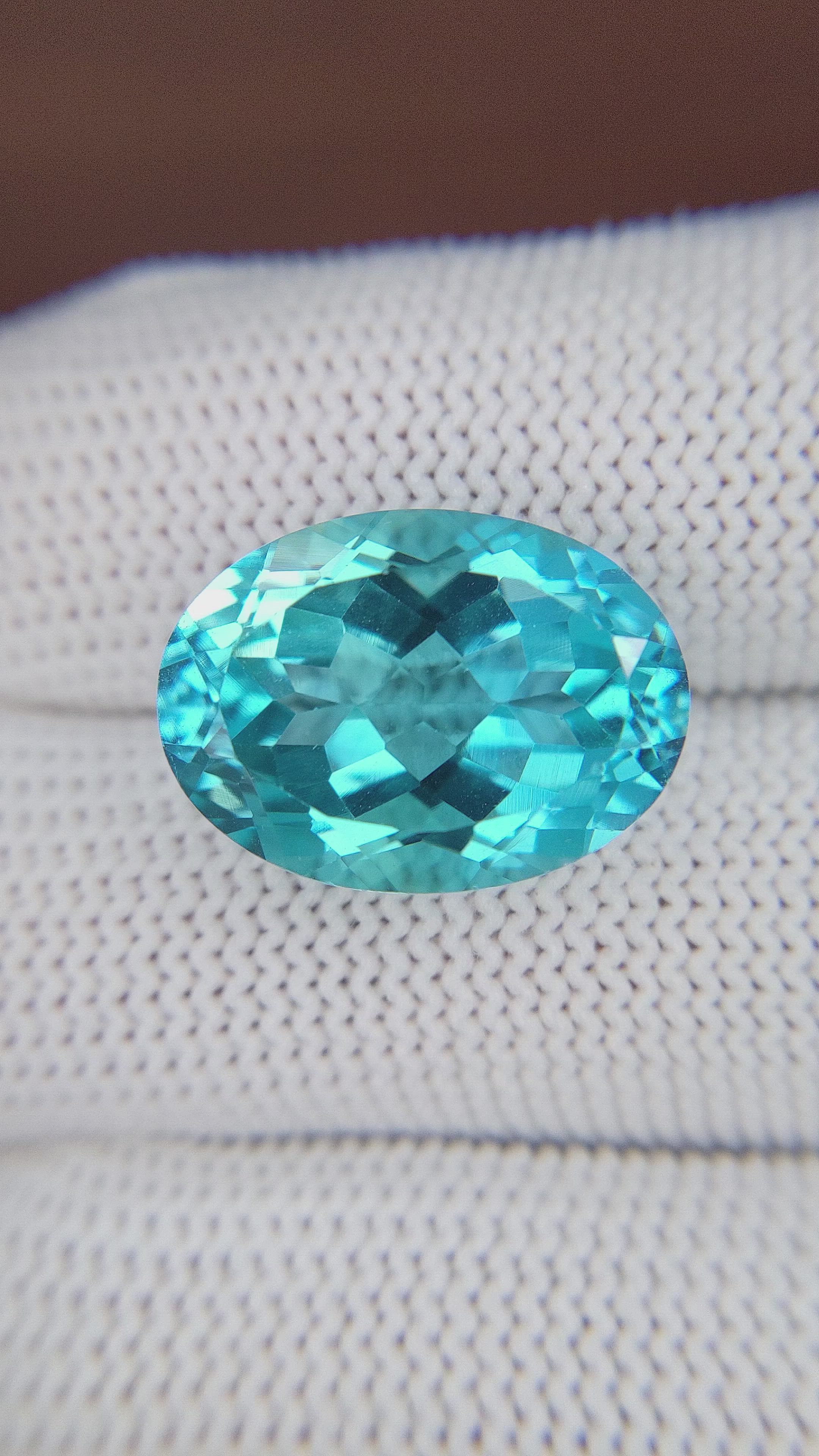 17.04 Ct. Topaz from Ceylon (Sri Lanka) Size Video