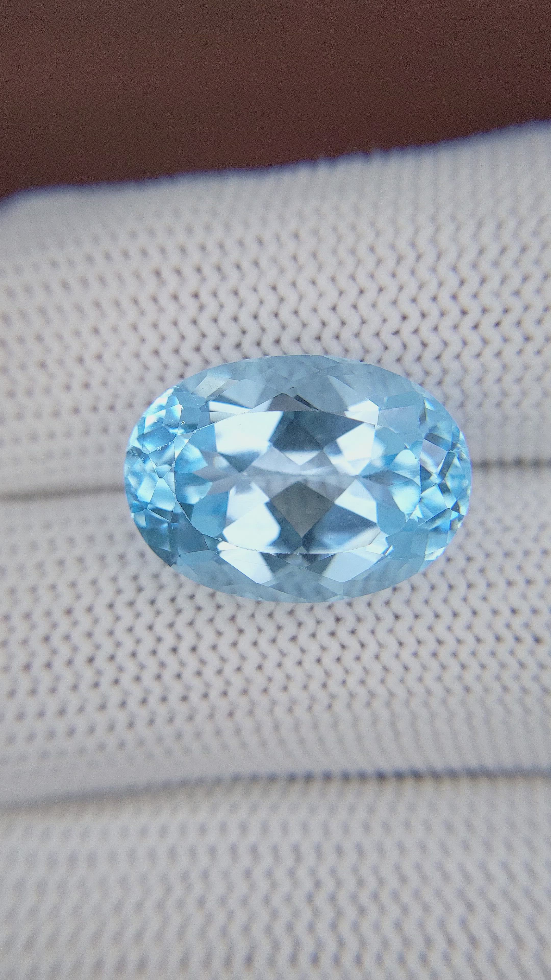 16.15 Ct. Topaz from Ceylon (Sri Lanka) Size Video