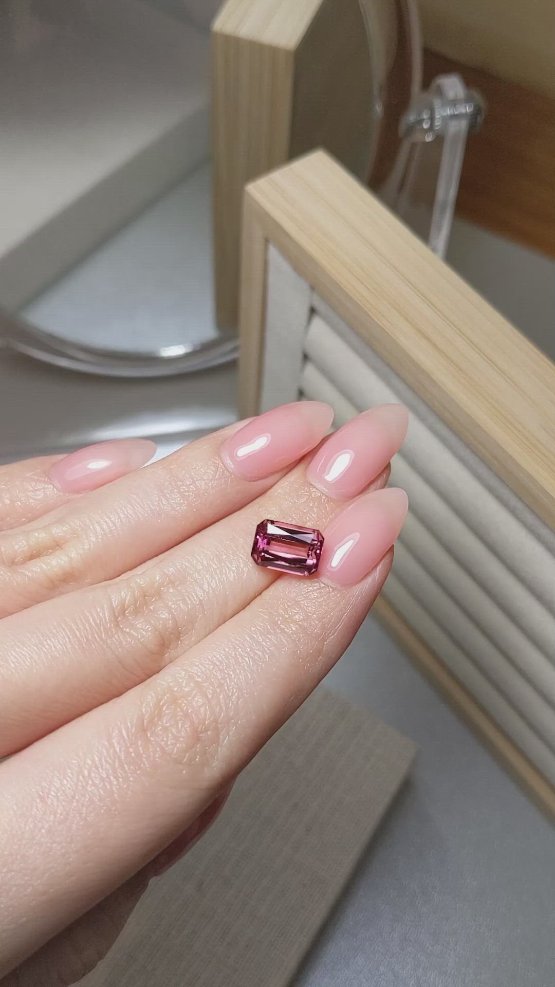 3.77 Ct. Tourmaline from Brazil Size Video