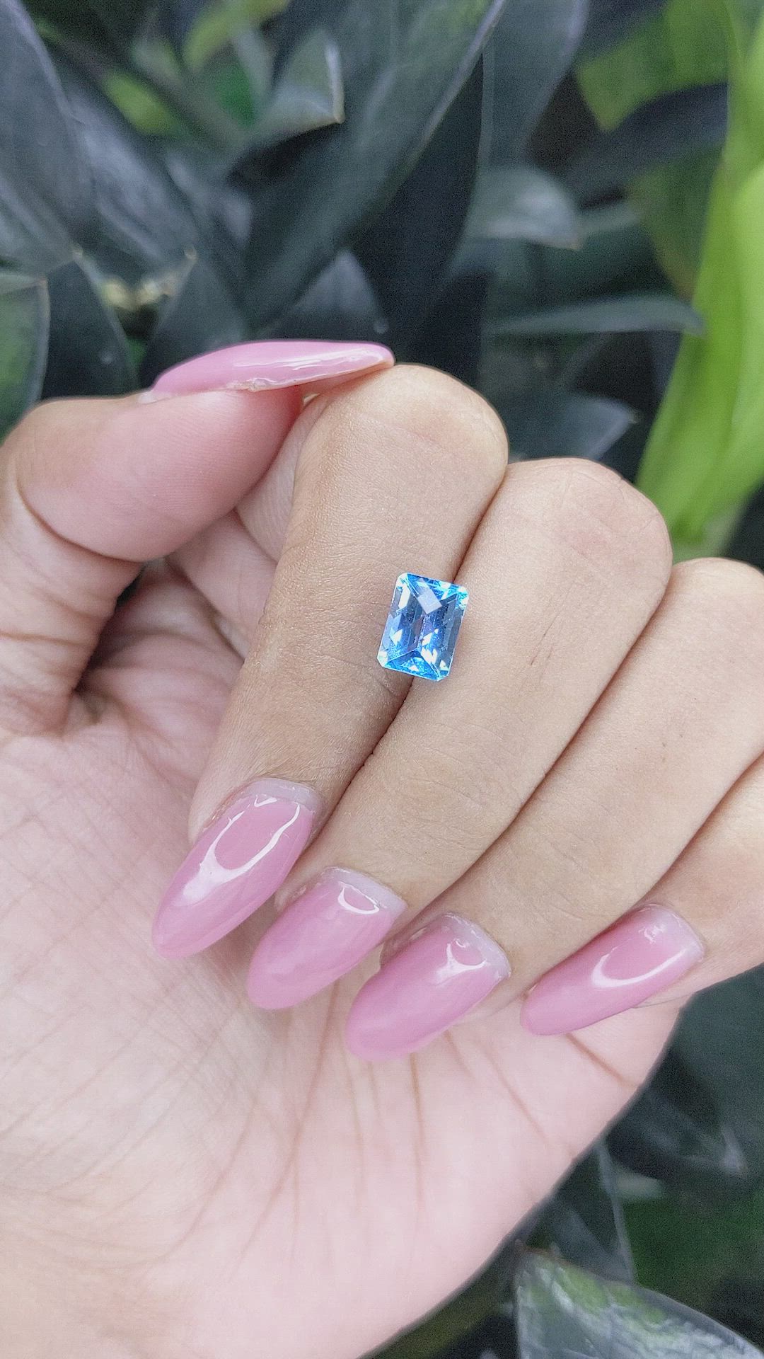 2.28 Ct. Topaz from Ceylon (Sri Lanka) Size Video