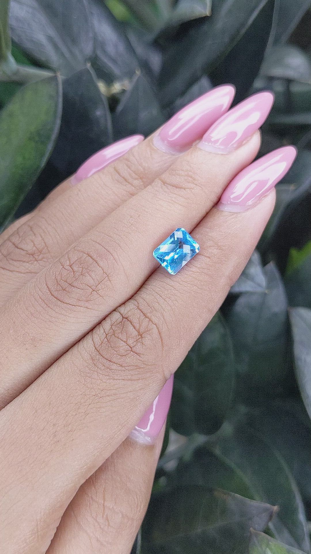 2.28 Ct. Topaz from Ceylon (Sri Lanka) Size Video