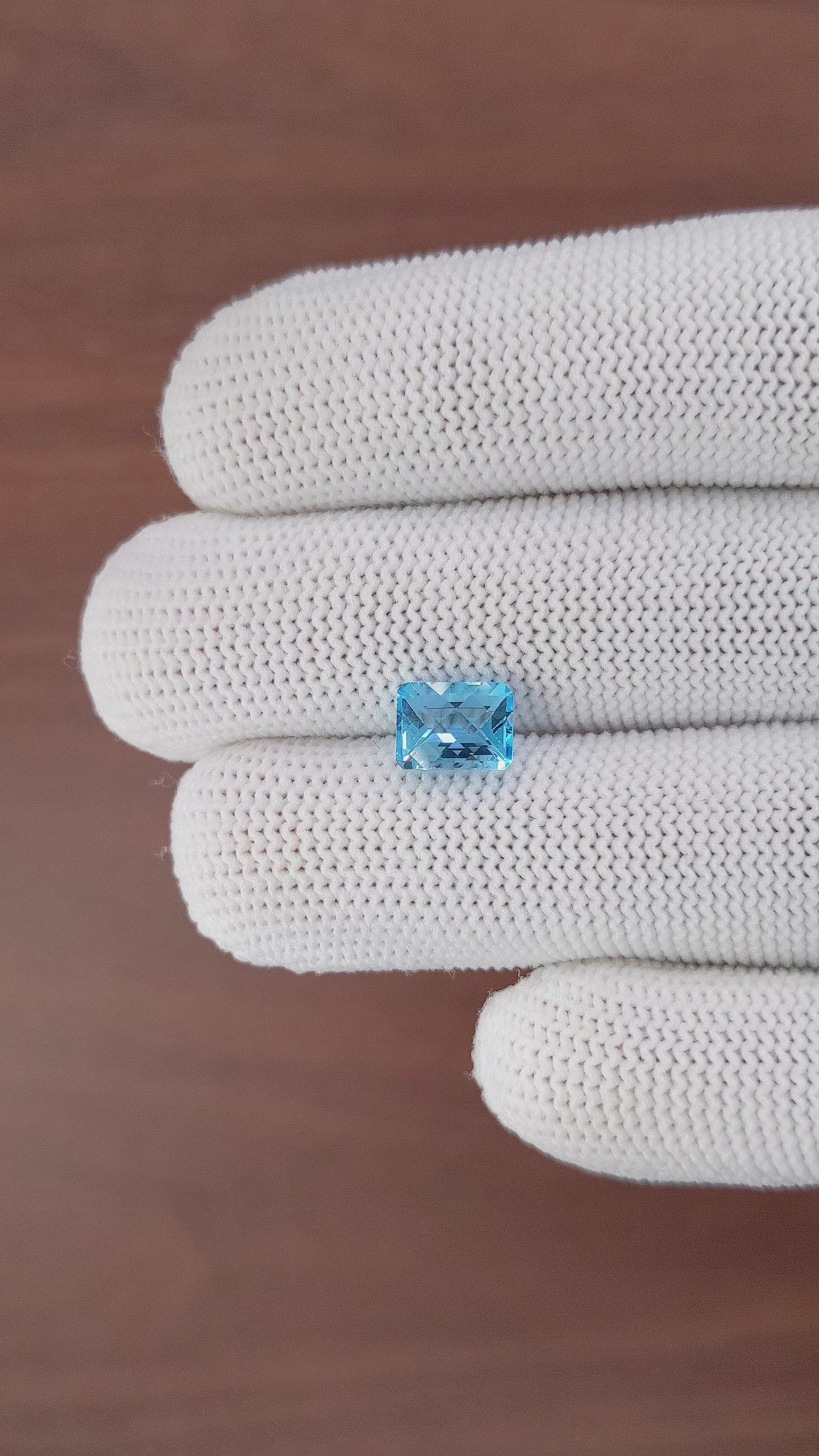 2.28 Ct. Topaz from Ceylon (Sri Lanka) Size Video