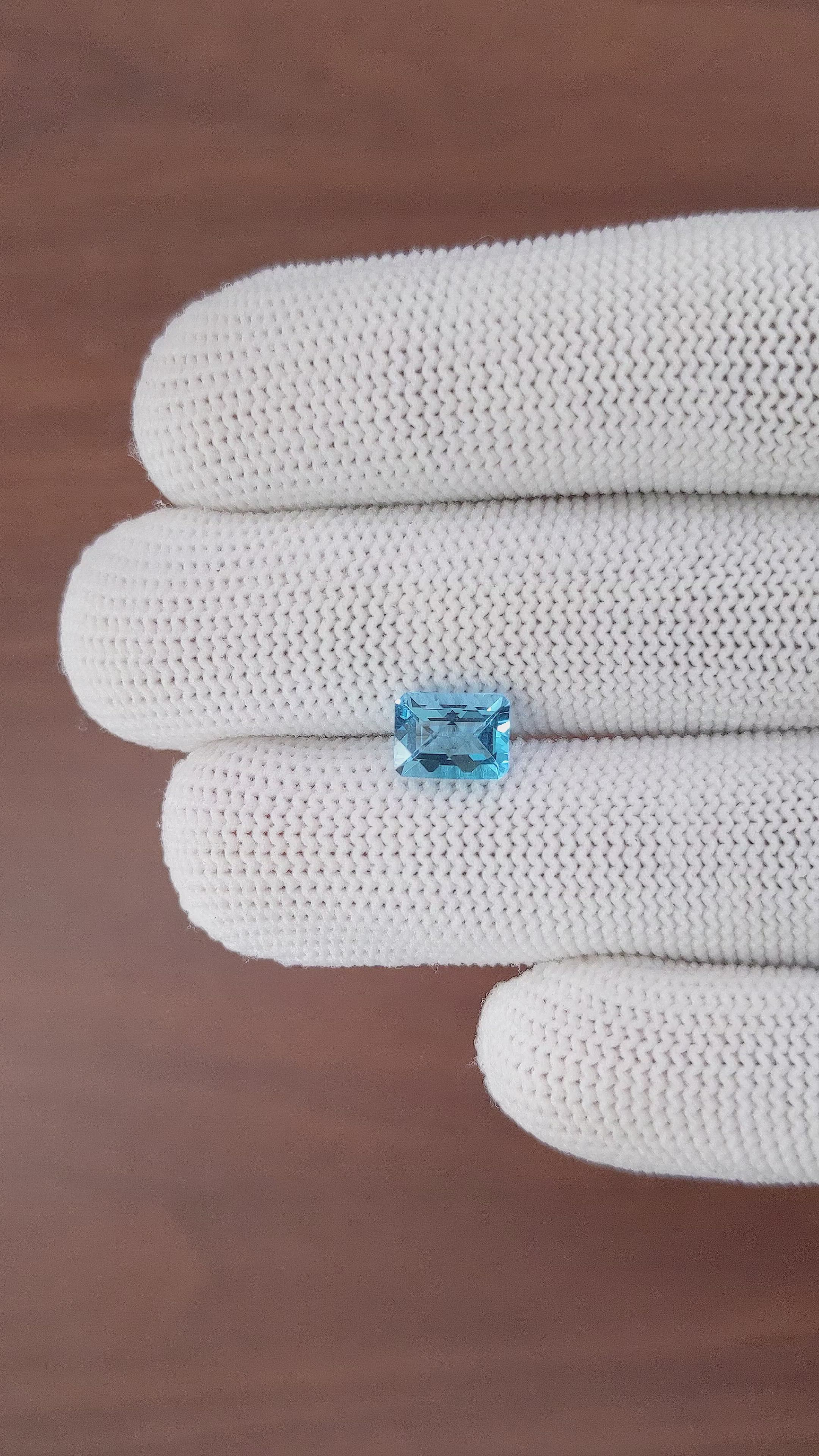 1.92 Ct. Topaz from Ceylon (Sri Lanka) Size Video