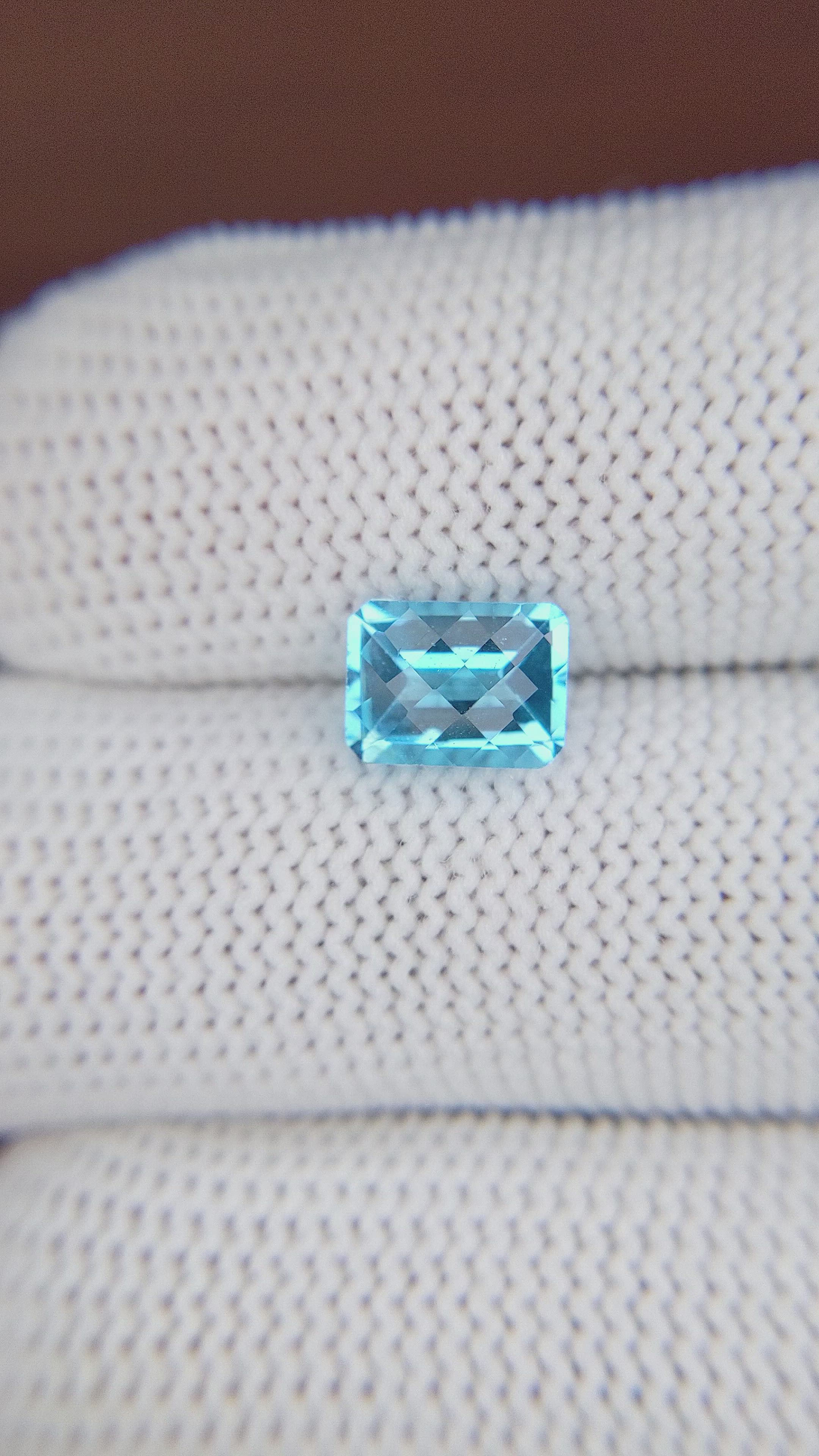 2.02 Ct. Topaz from Ceylon (Sri Lanka) Size Video