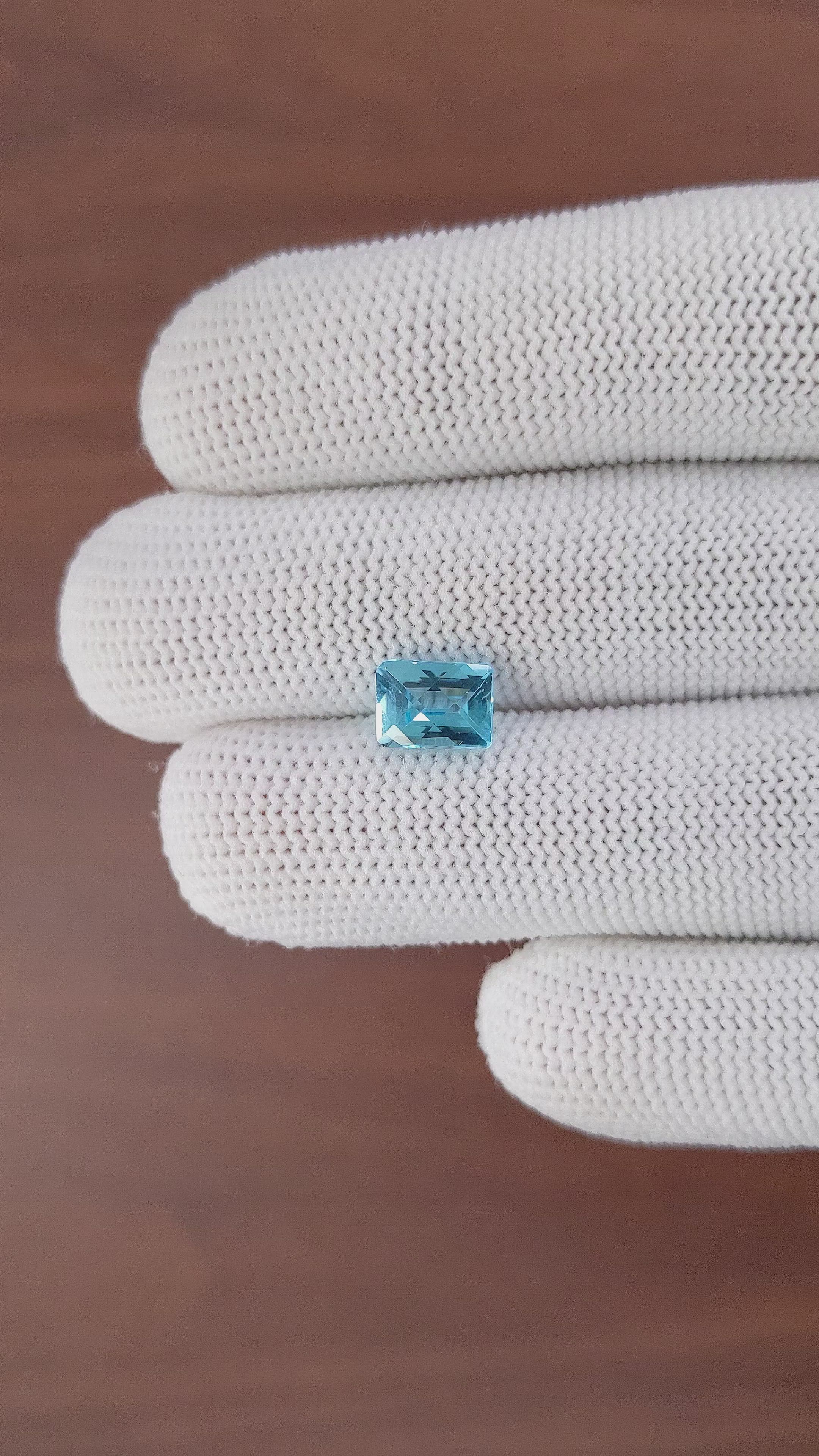 2.22 Ct. Topaz from Ceylon (Sri Lanka) Size Video