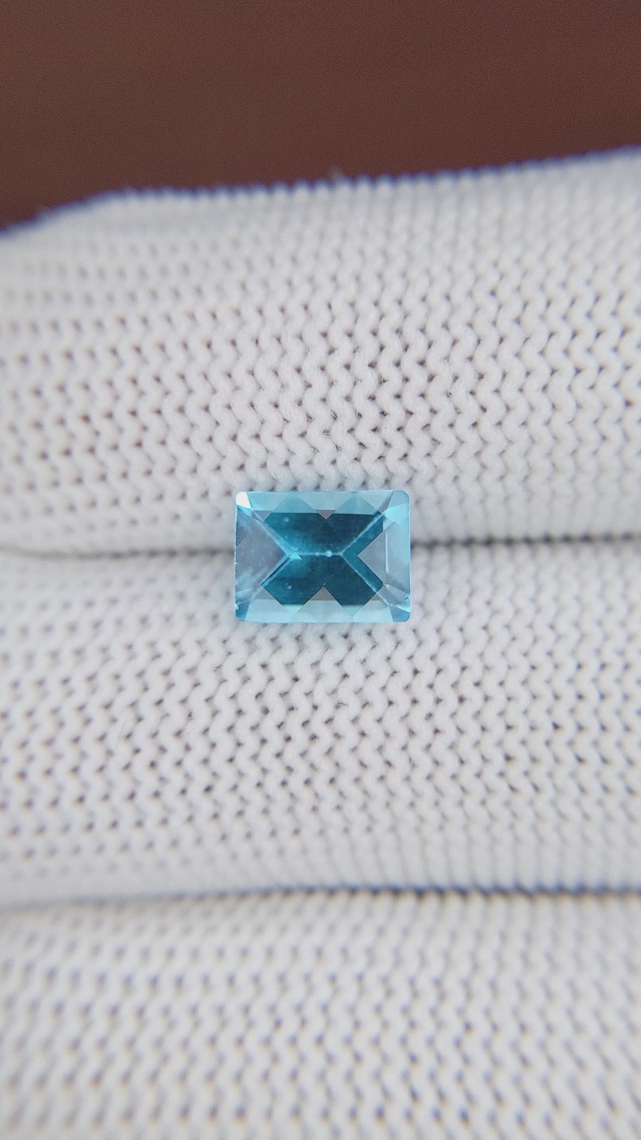 2.11 Ct. Topaz from Ceylon (Sri Lanka) Size Video