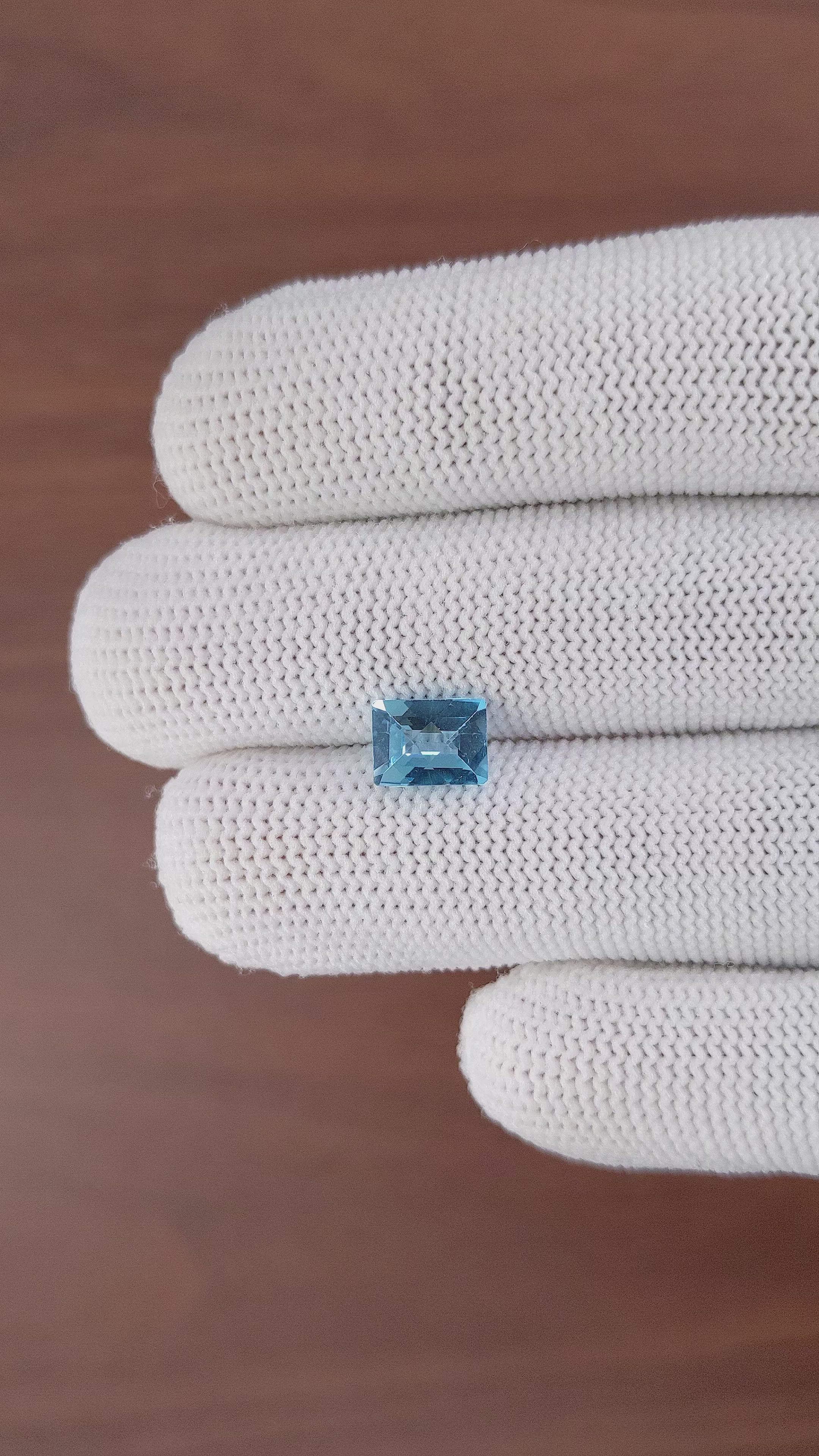 1.85 Ct. Topaz from Ceylon (Sri Lanka) Size Video