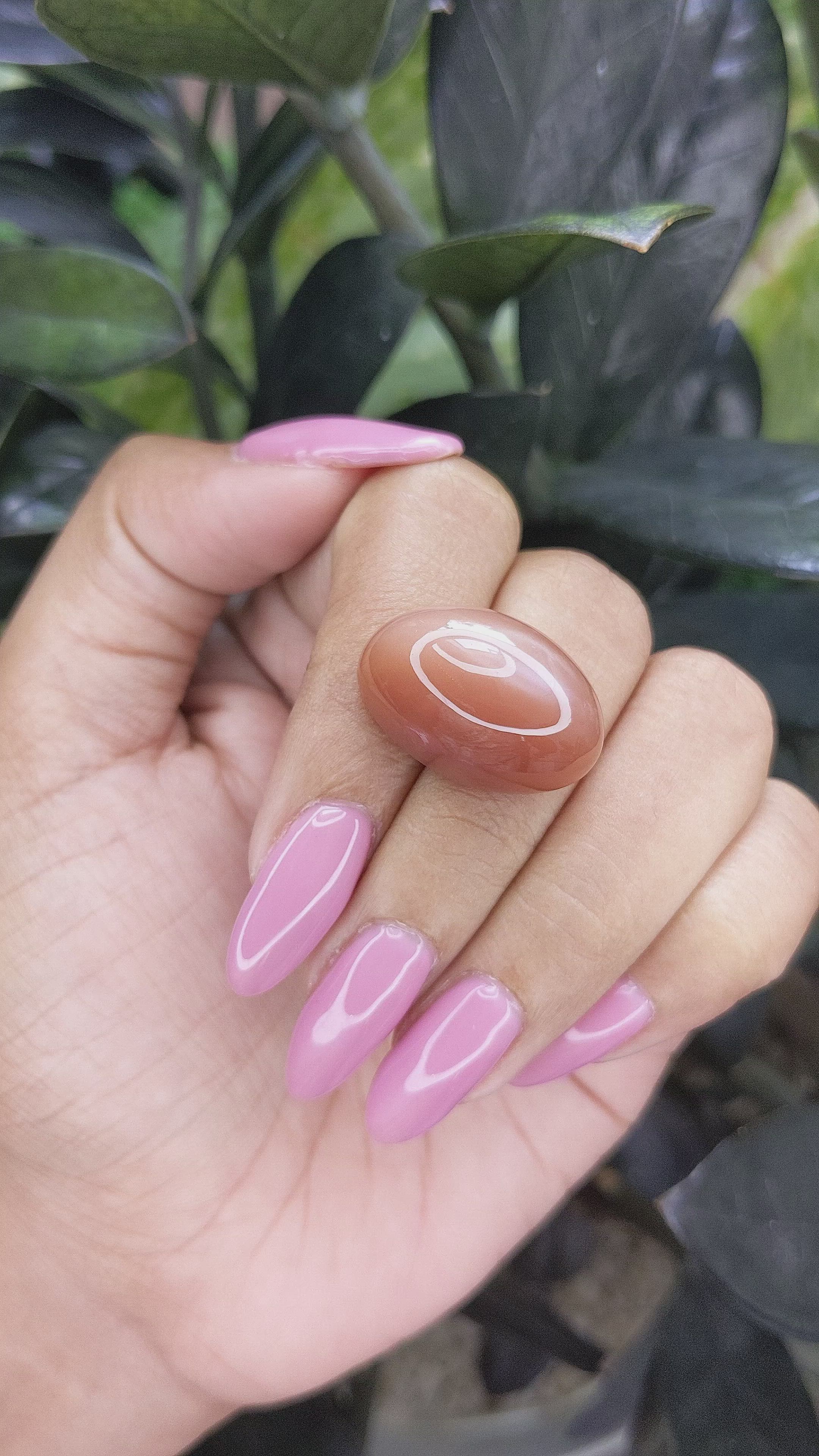 33.36 Ct. Cabochon Moonstone from Ceylon (Sri Lanka) Size Video