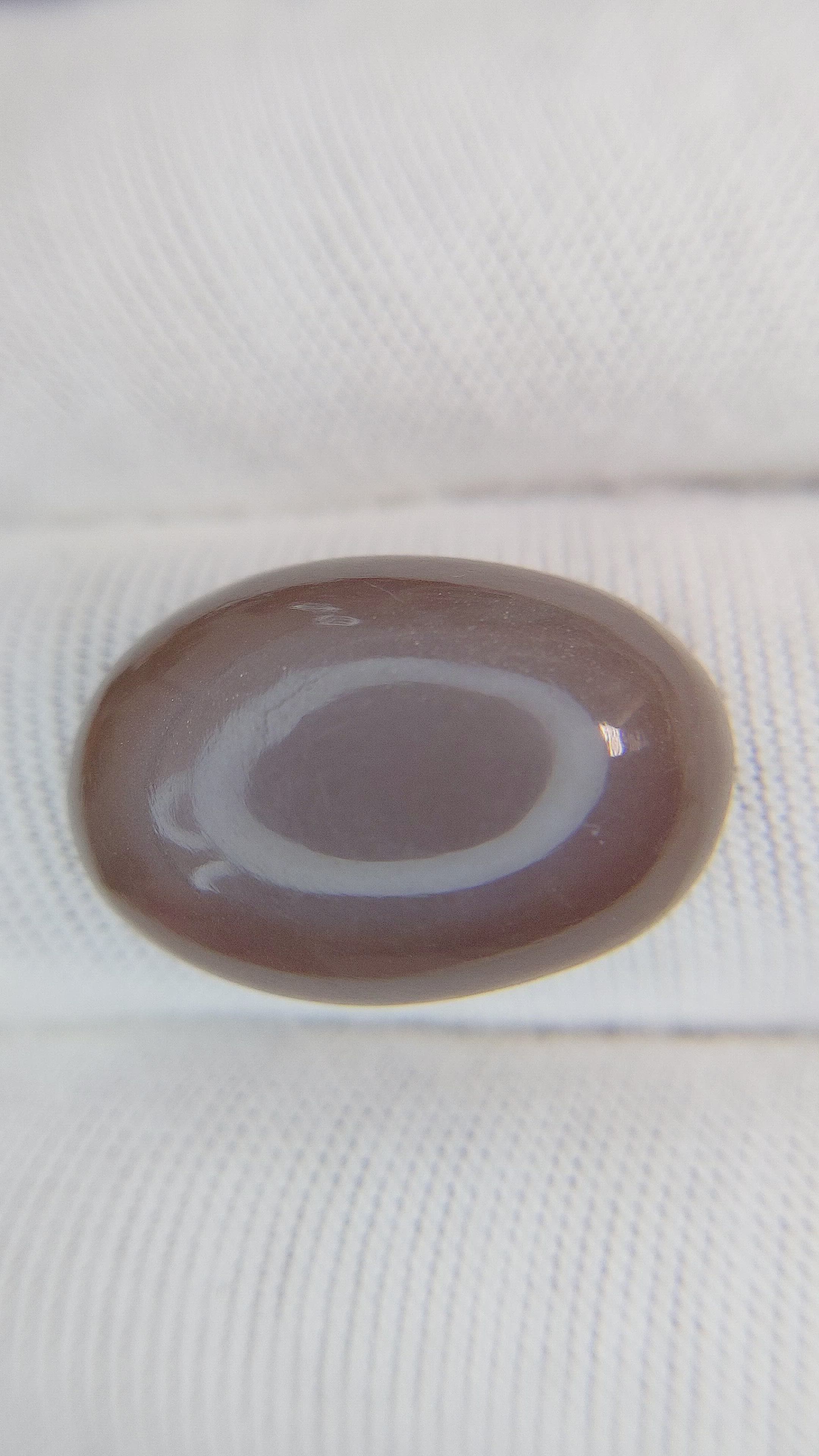 18.71 Ct. Cabochon Moonstone from Ceylon (Sri Lanka) Size Video