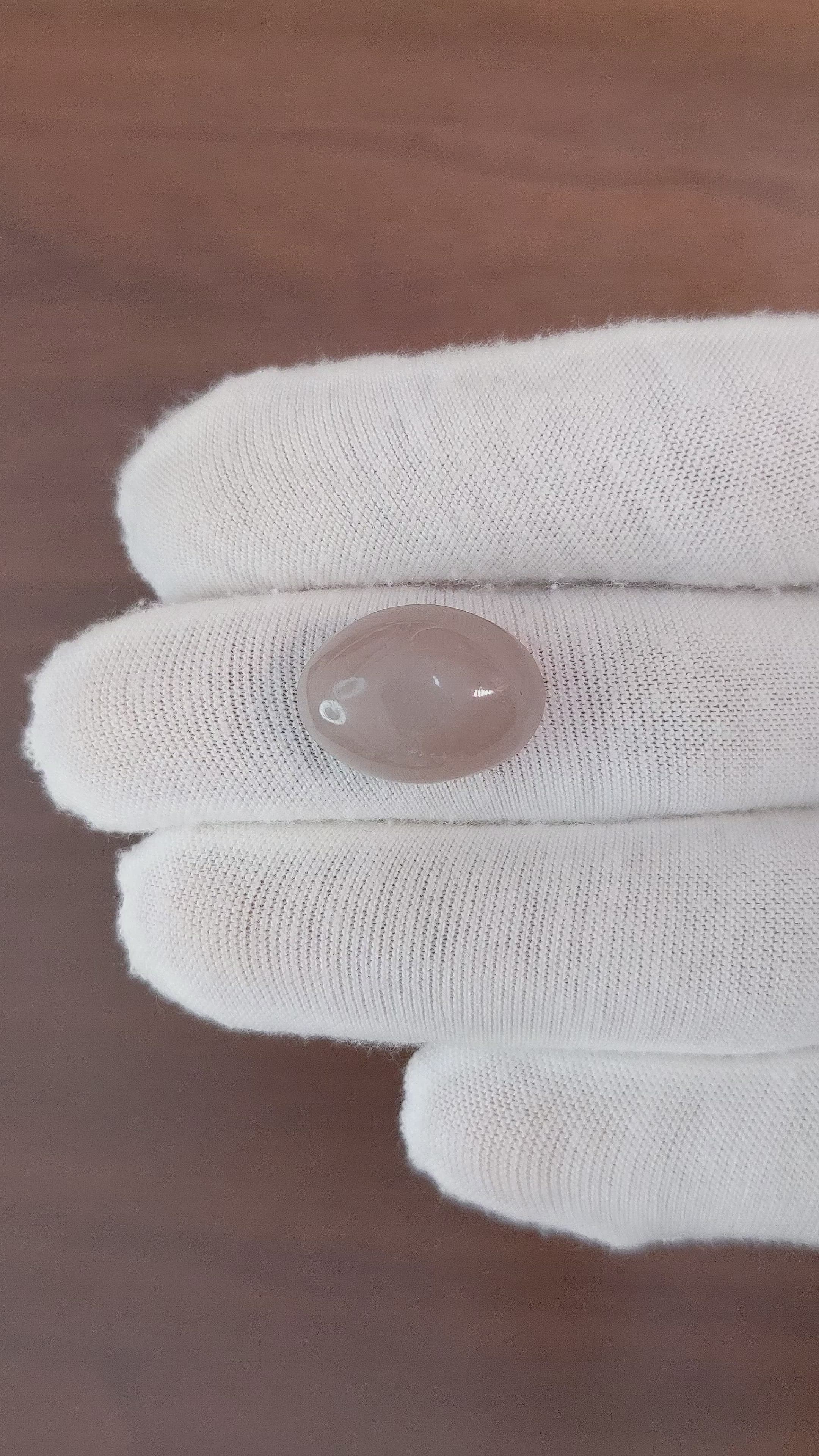 13.43 Ct. Cabochon Moonstone from Ceylon (Sri Lanka) Size Video