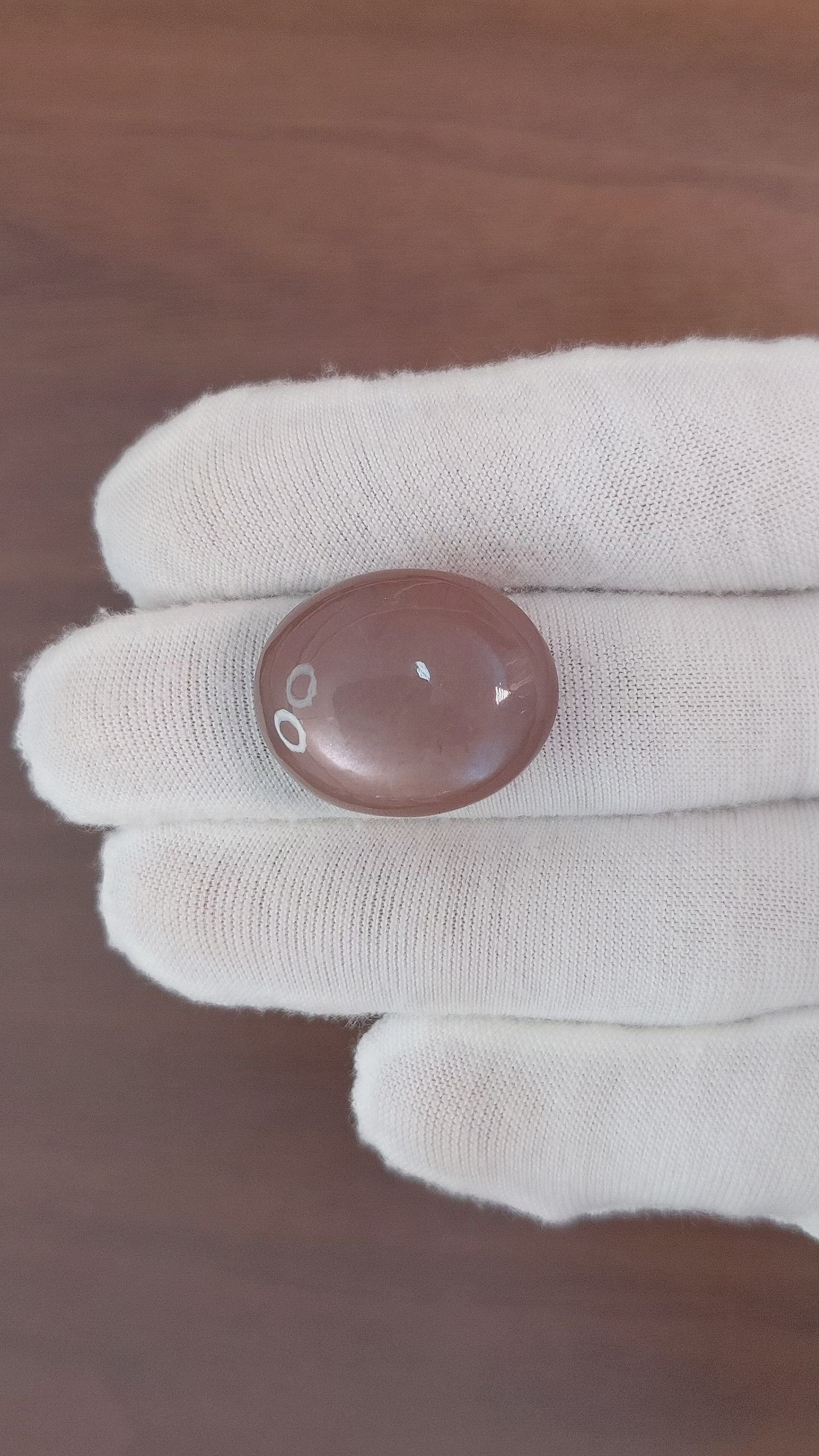 29.75 Ct. Cabochon Moonstone from Ceylon (Sri Lanka) Size Video