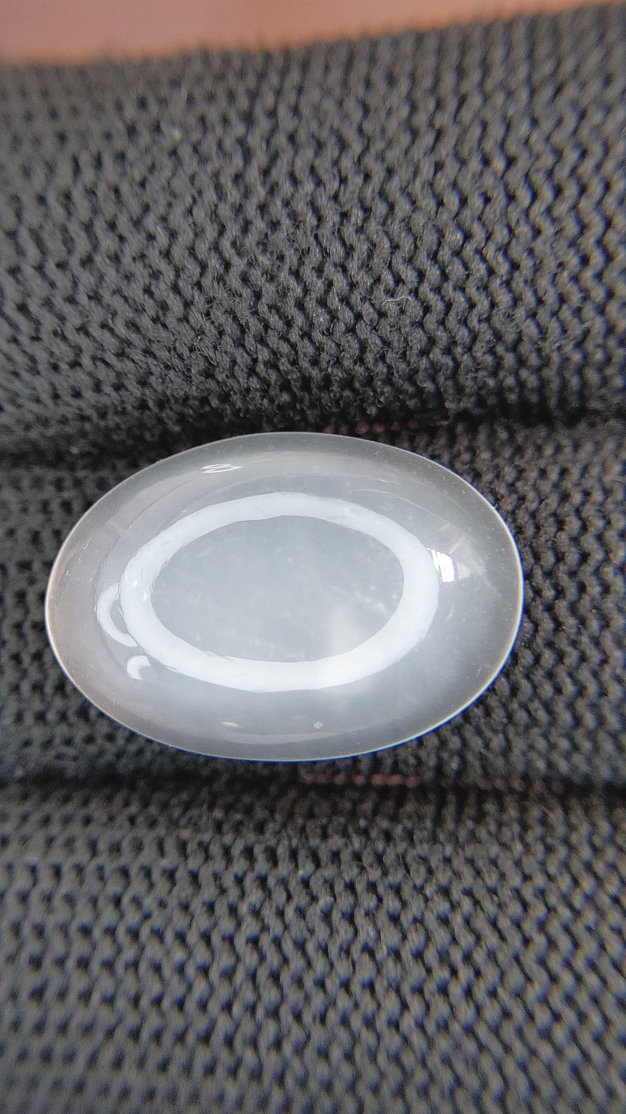 14.17 Ct. Cabochon Moonstone from Ceylon (Sri Lanka) Size Video