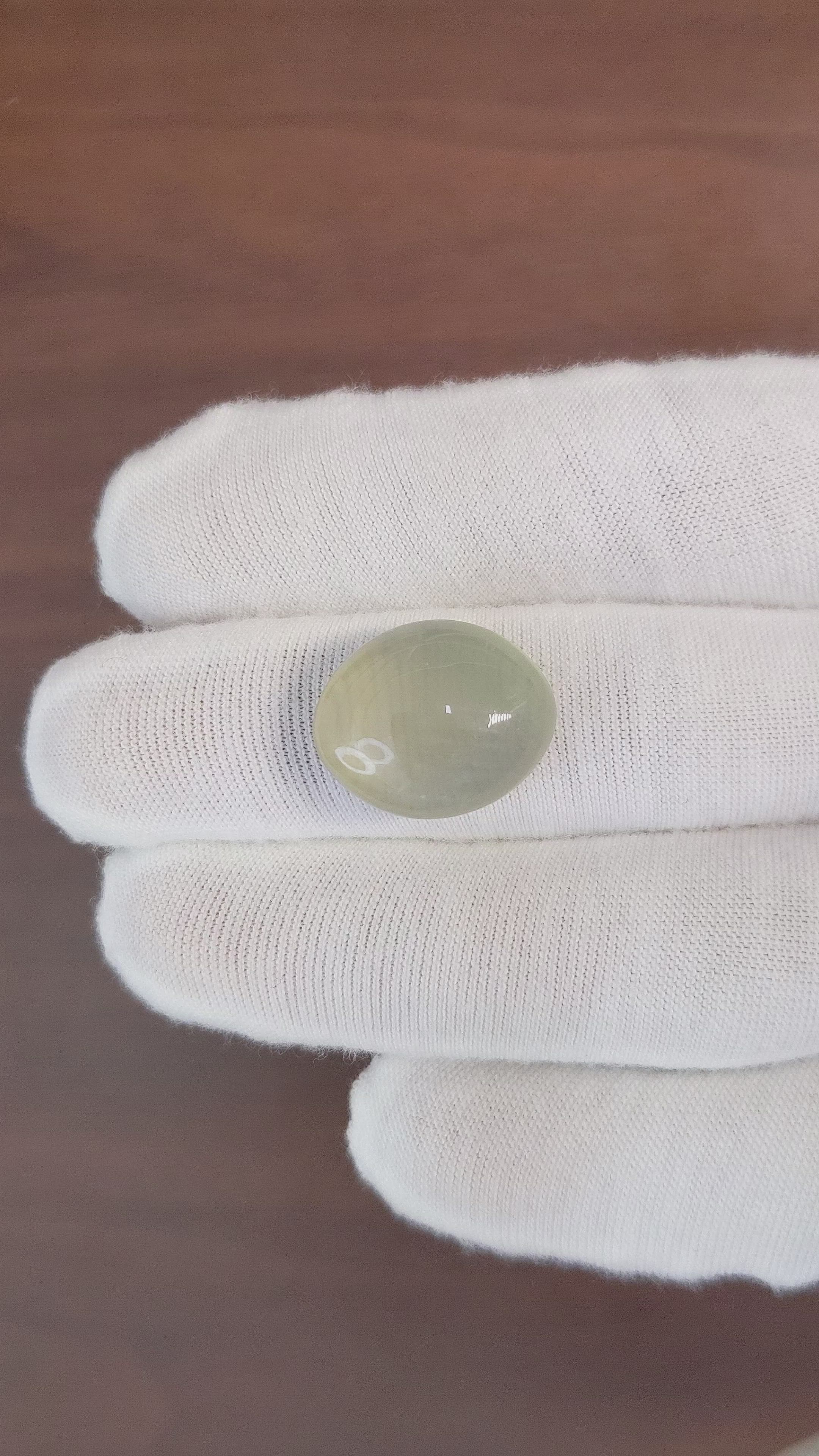 15.76 Ct. Cabochon Moonstone from Ceylon (Sri Lanka) Size Video