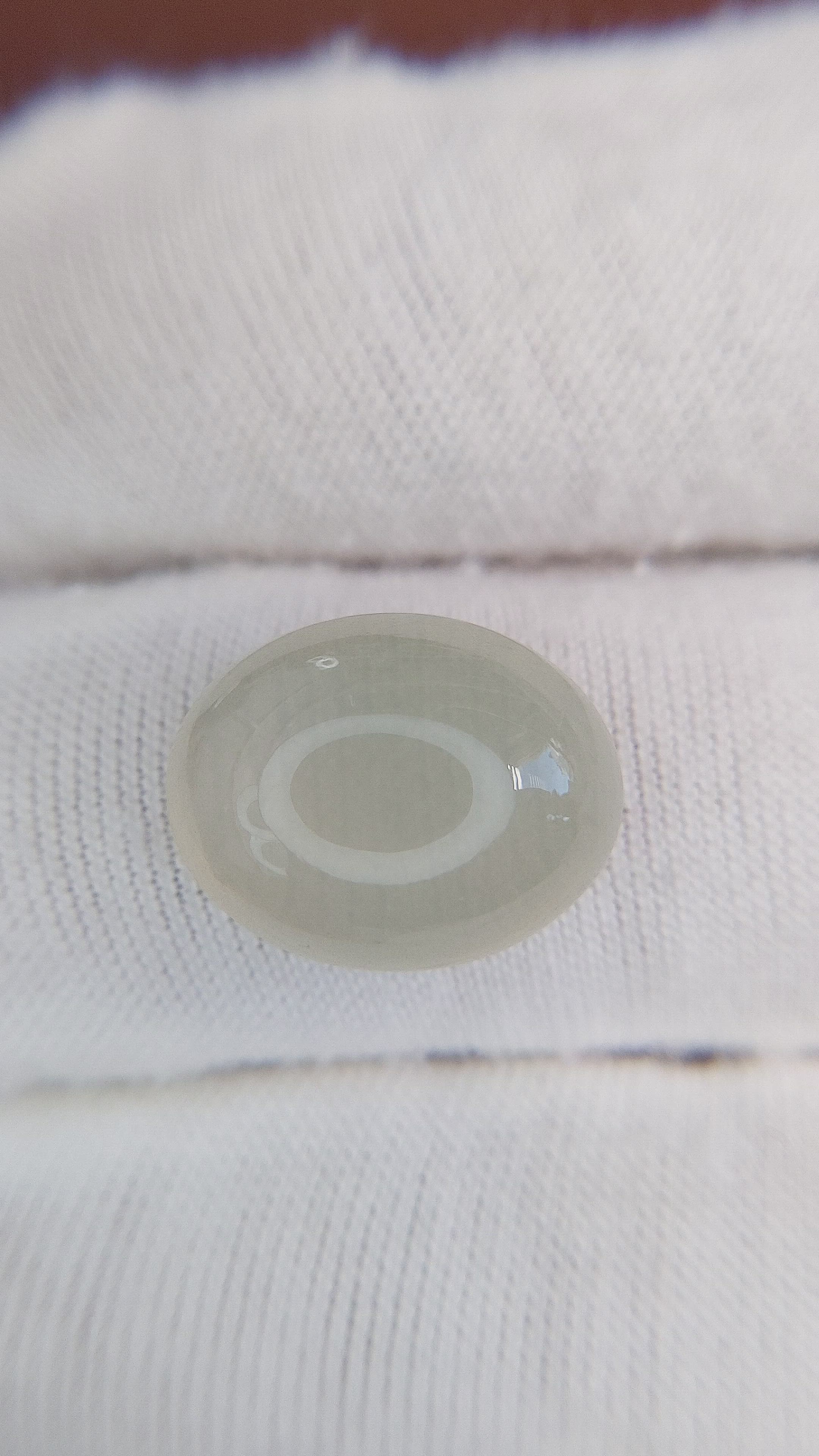 9.51 Ct. Cabochon Moonstone from Ceylon (Sri Lanka) Size Video