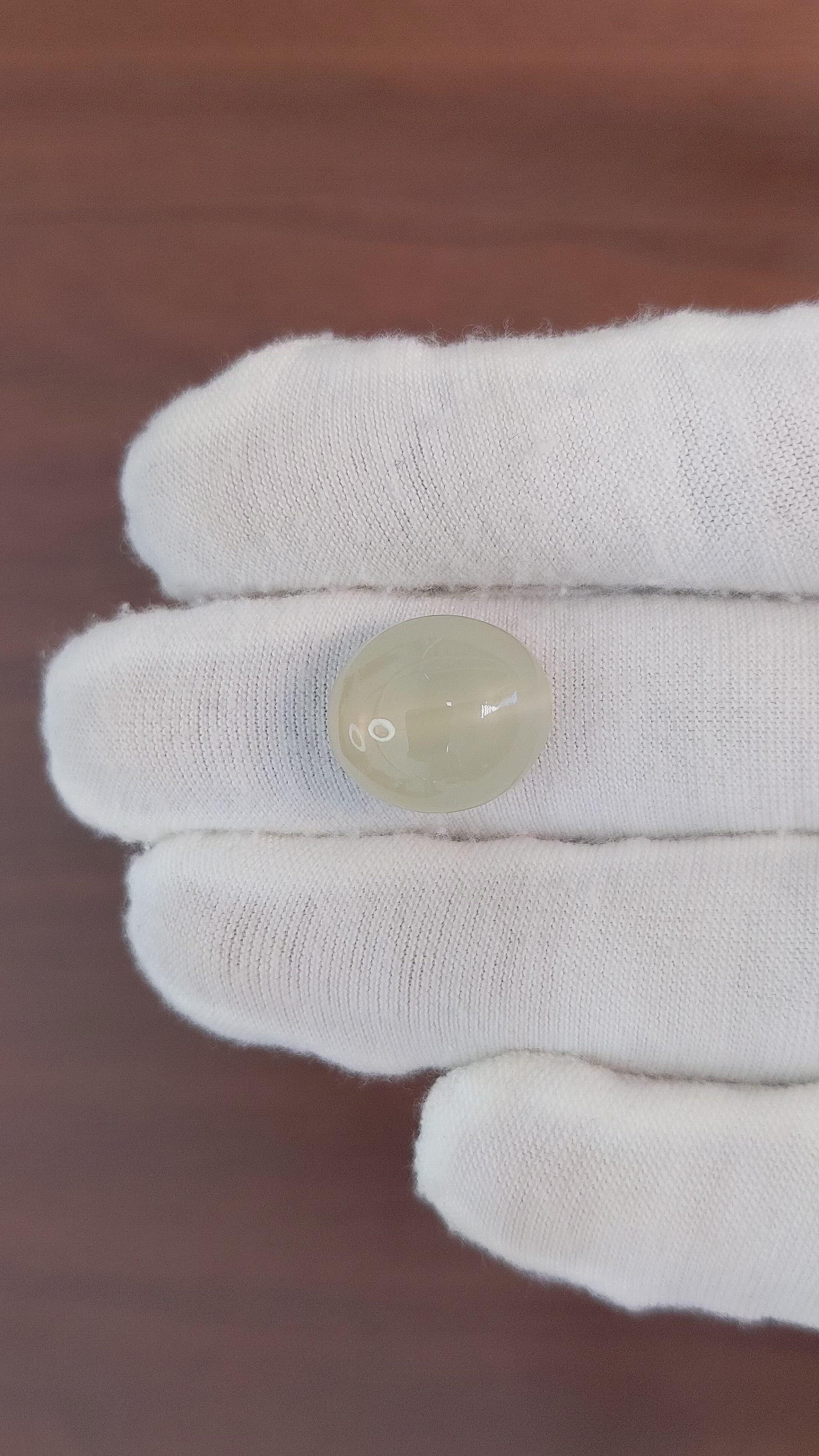 12.02 Ct. Cabochon Moonstone from Ceylon (Sri Lanka) Size Video