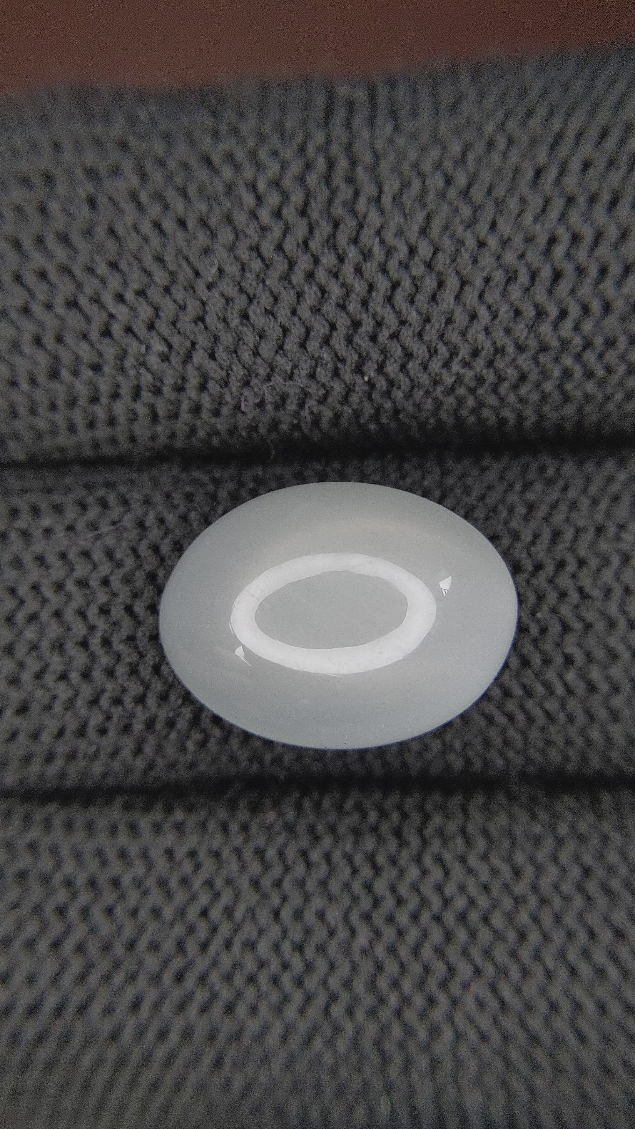 8.66 Ct. Cabochon Moonstone from Ceylon (Sri Lanka) Size Video